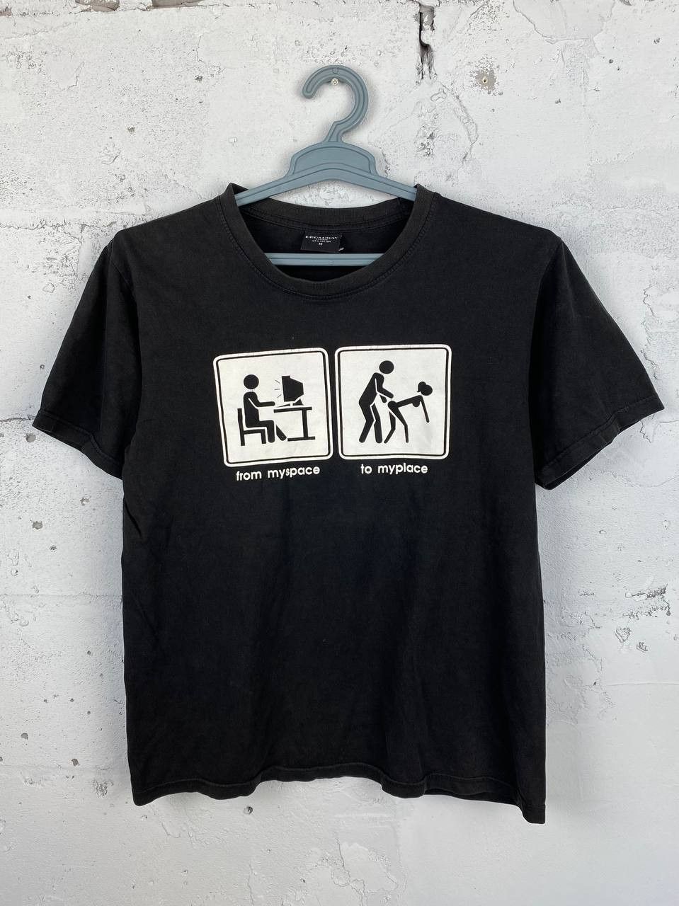 Vintage VINTAGE PARODY ART PORNSTAR MYSPACE TO MYPLACE Size US M / EU 48-50 / 2 - 1 Thumbnail