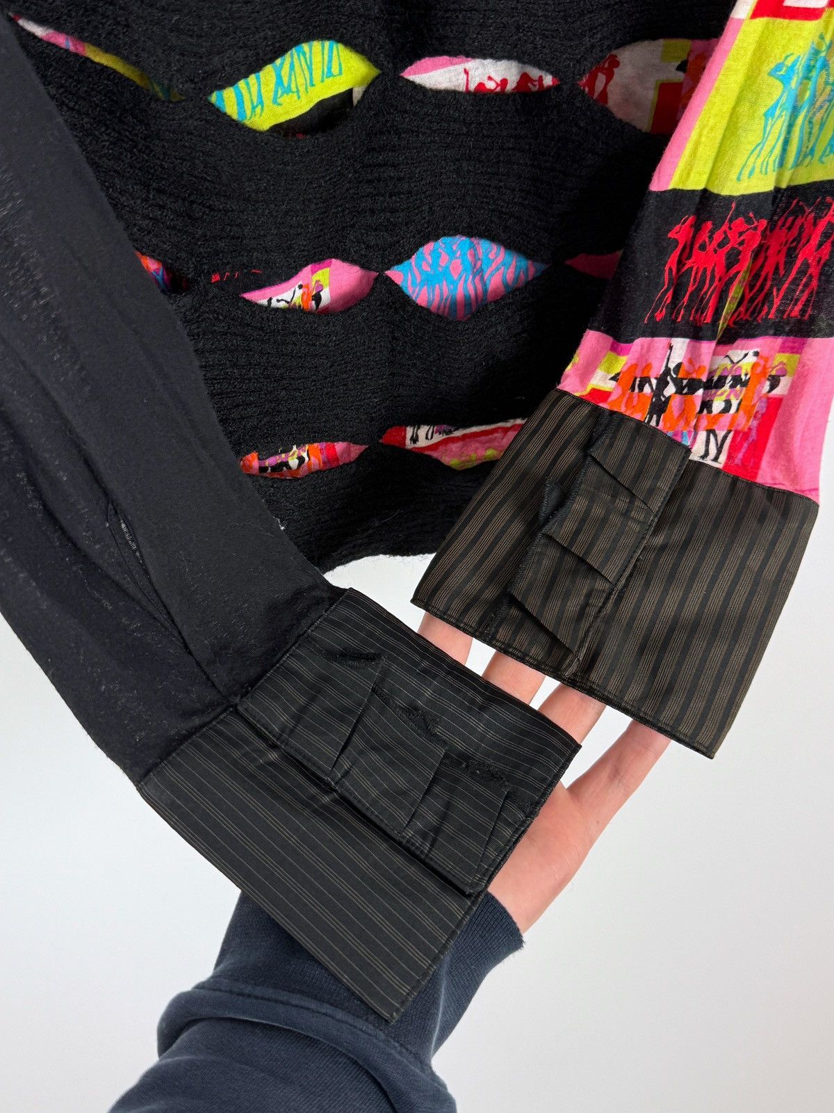Custo Barcelona Y2K Vintage Custo Barcelona Sexy Girls Layered Blouse Size M / US 6-8 / IT 42-44 - 6 Thumbnail