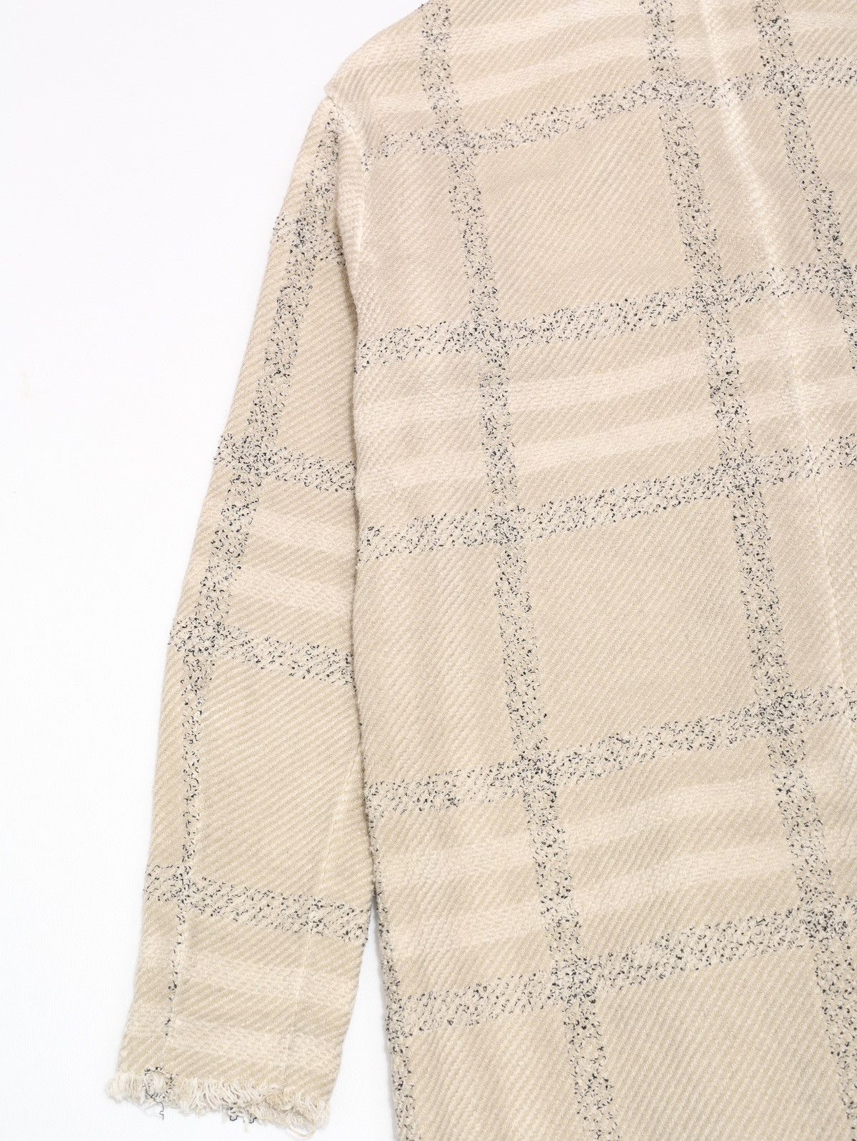 Transit Transit Par Such Cotton Plaid Check Beige Coat Size M / US 6-8 / IT 42-44 - 15 Thumbnail
