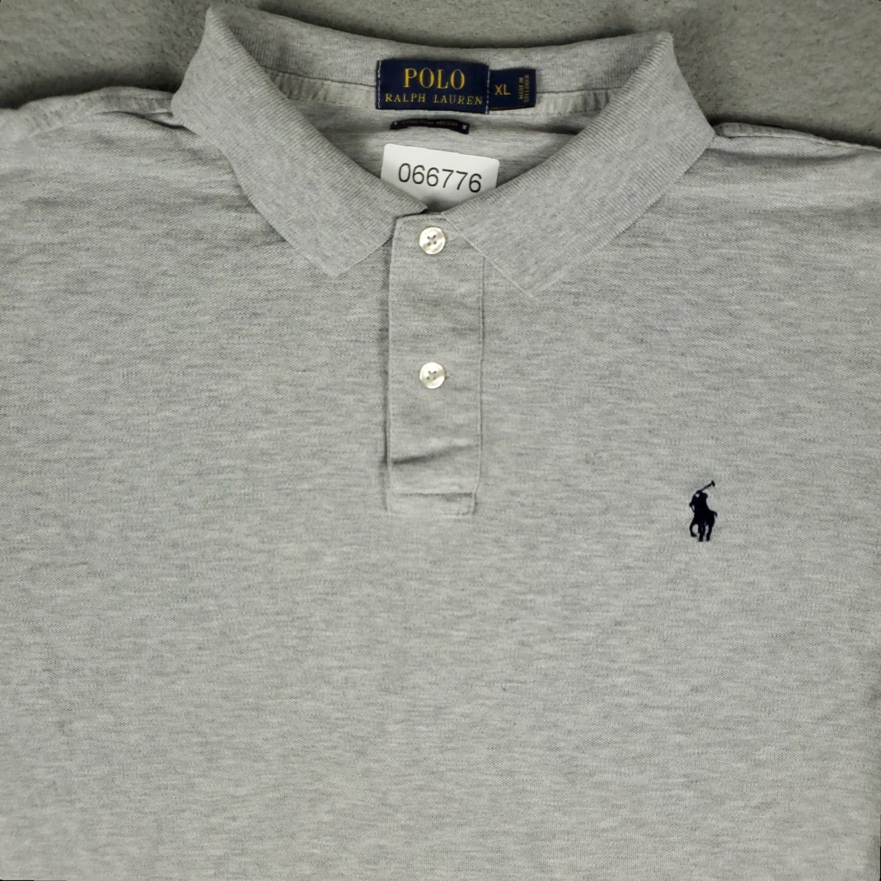 Ralph Lauren Ralph Lauren Polo Shirt Mens XL Gray Polo Shirt Polo Short Sleeve Casual Sports Preppy Classic American 90s? Size US XL / EU 56 / 4 - 2 Thumbnail