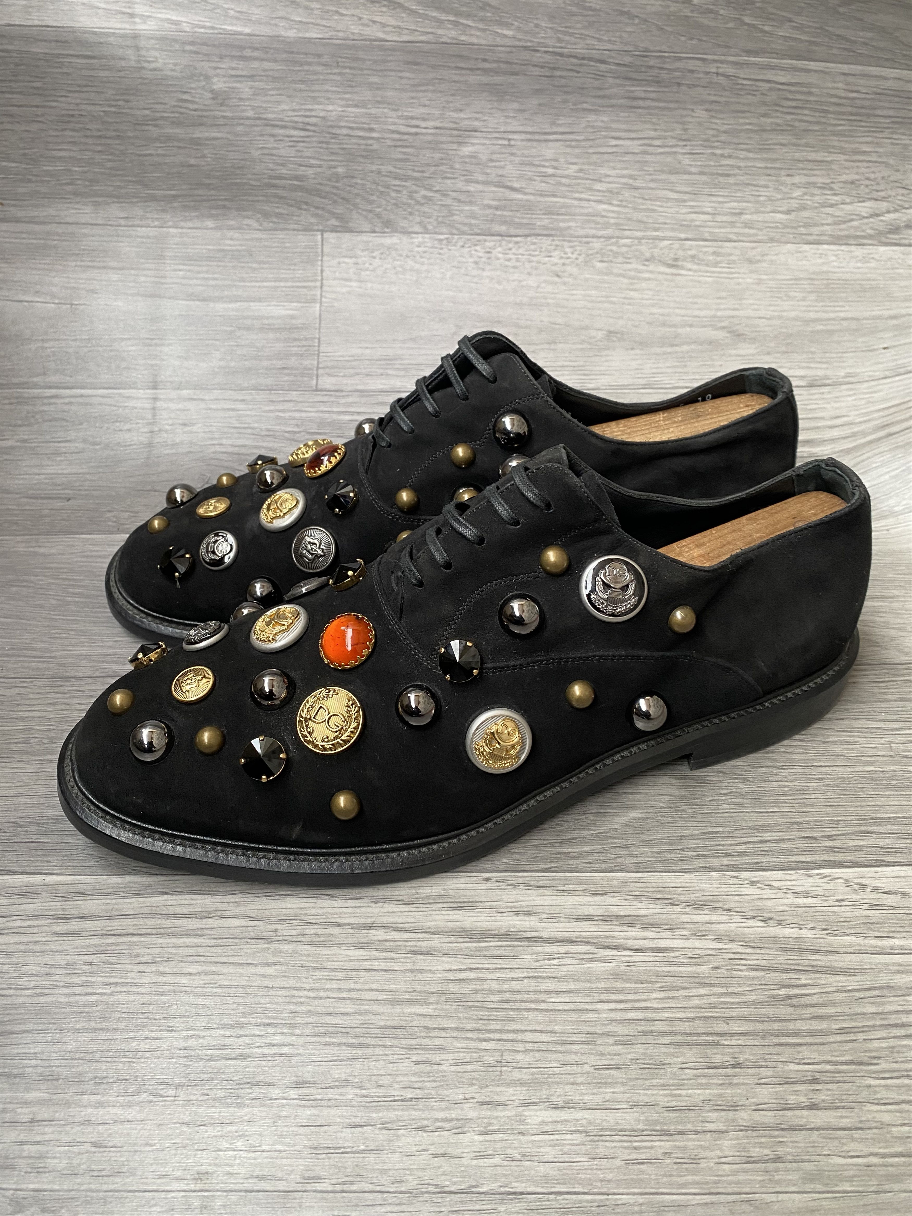 Dolce & Gabbana Dolce gabbana, maison margiela style derby suede shoes uk10 Size US 11 / EU 44 - 7 Thumbnail