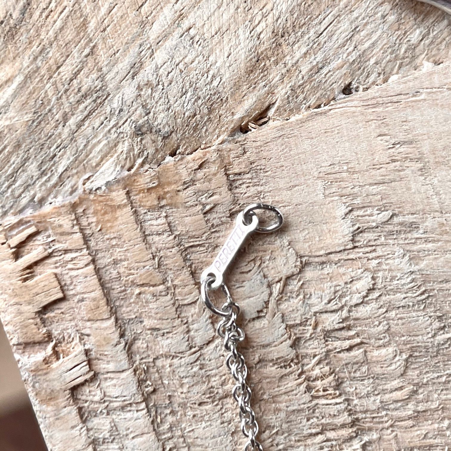 Tiffany & Co. Tiffany & Co Silver Elsa Peretti Bean 5 Station Necklace Size ONE SIZE - 5 Thumbnail