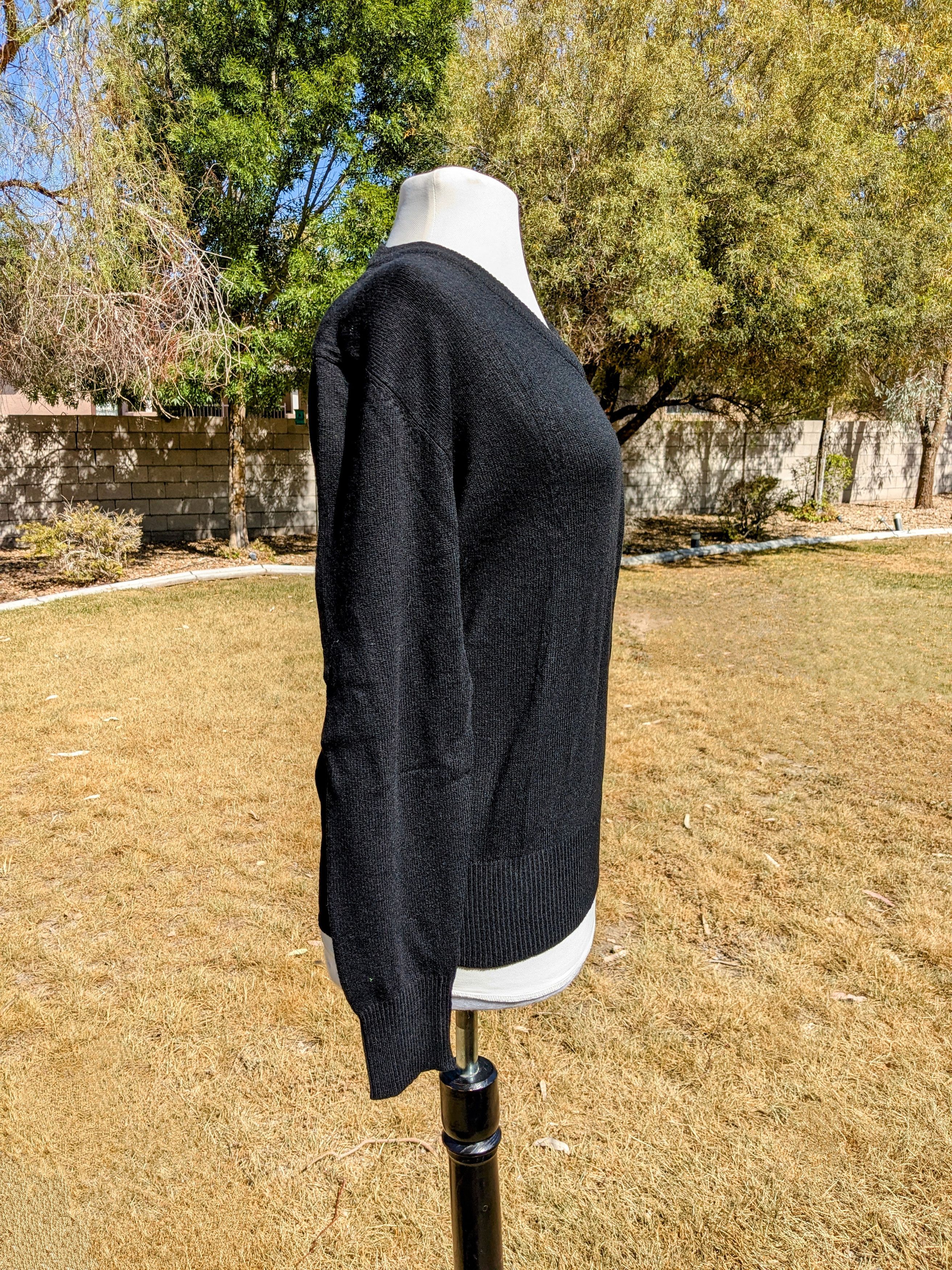 Vintage Vintage Peter's V-neck Pullover 100% Cashmere Sweater Shirt Size M / US 6-8 / IT 42-44 - 3 Thumbnail