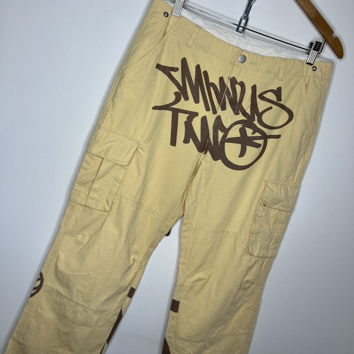 Corteiz Minus Two Cargo pants y2k Size US 33 - 3 Thumbnail