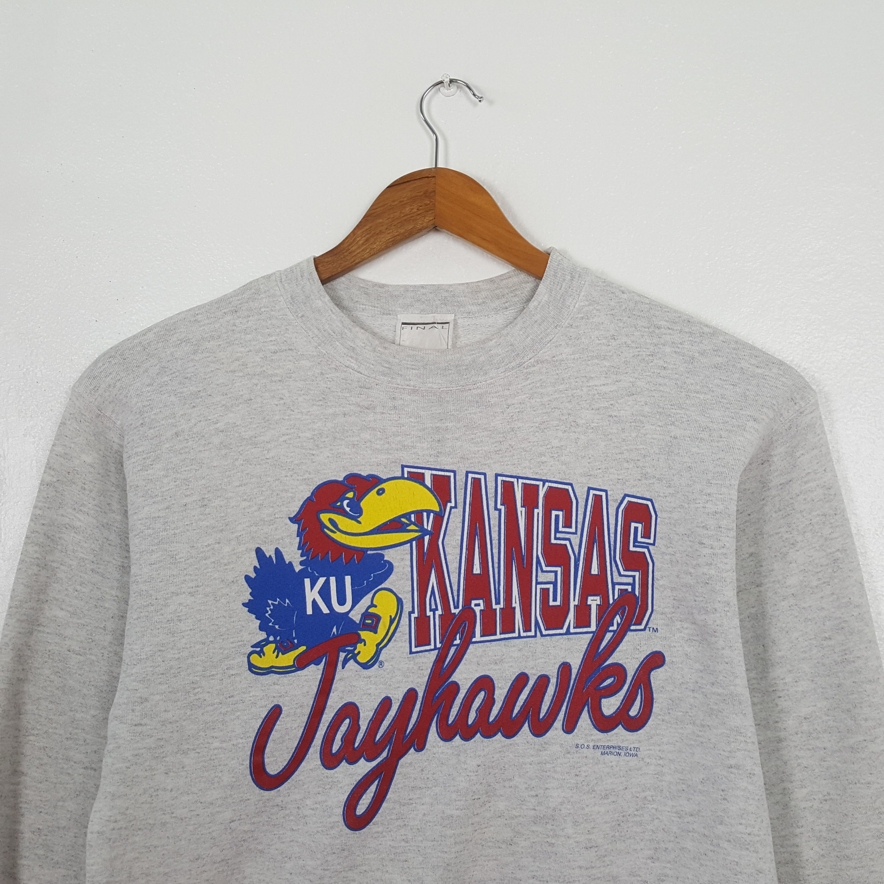 NFL Vintage Kansas Jayhawks American Football Sweatshirt C315N15 Size US S / EU 44-46 / 1 - 2 Thumbnail