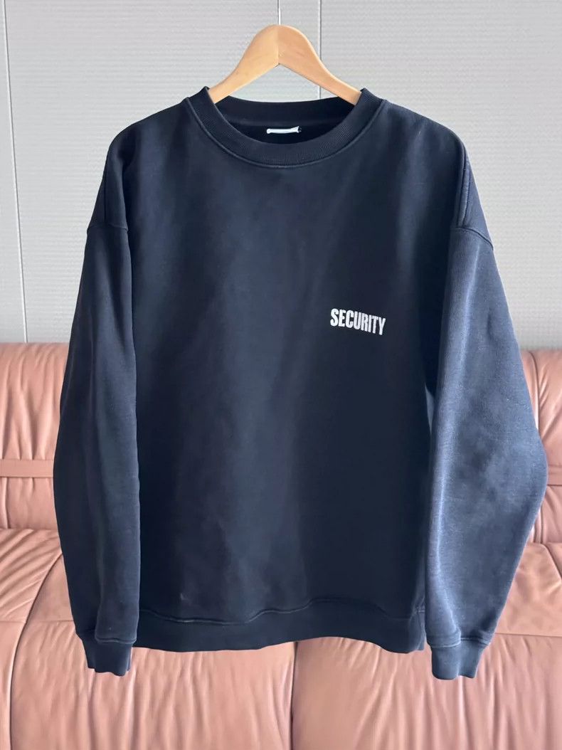 Vetements Vetements Security sweater Size US XS / EU 42 / 0 - 1 Thumbnail