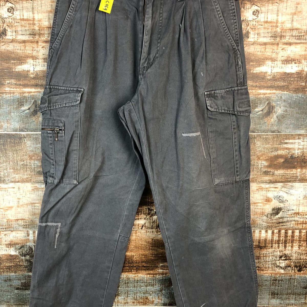 Japanese Brand DLL N Soulation Grey vintage utility Joggers Pants #C064 Size US 26 / EU 42 - 5 Thumbnail