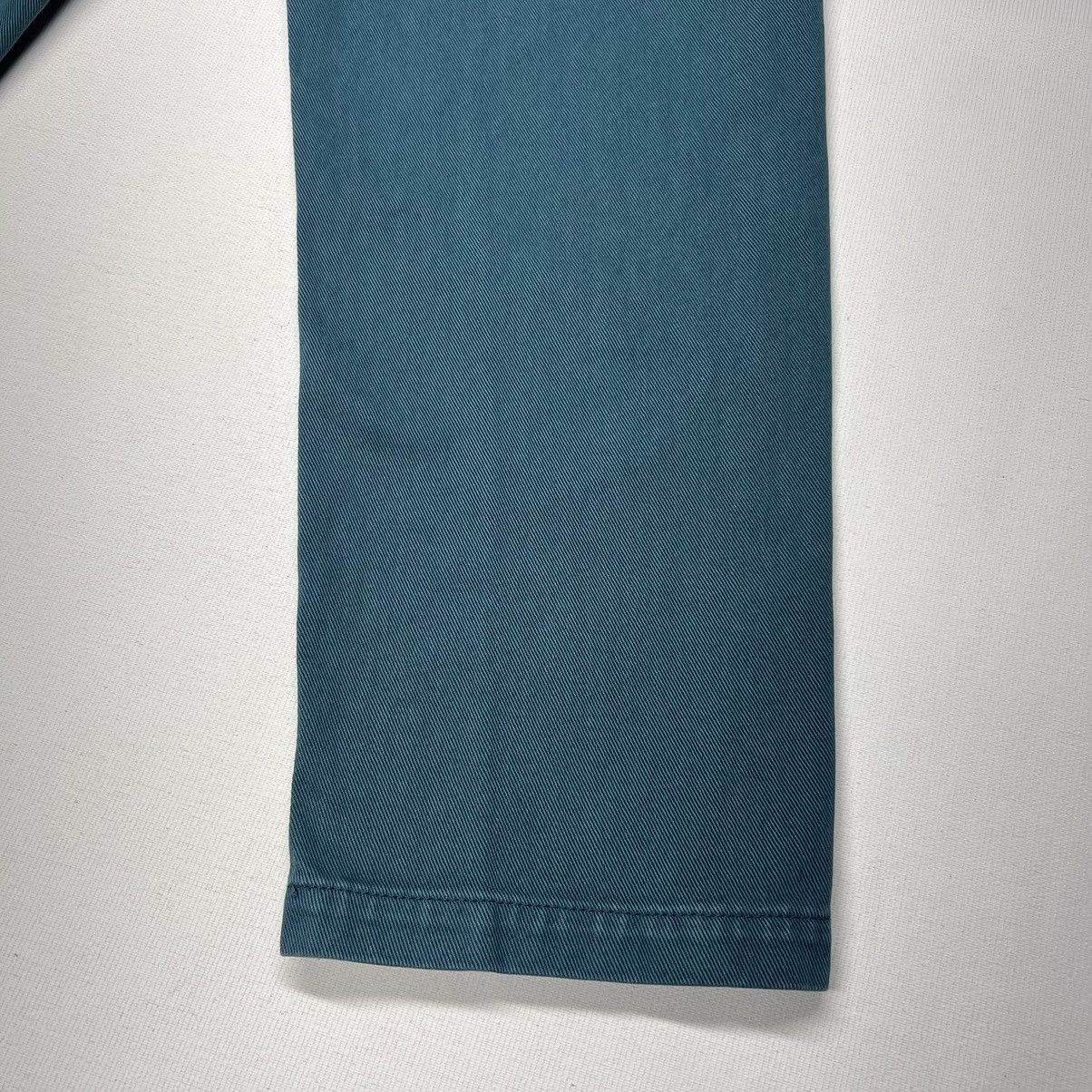 Obey Obey Jeans Teal Straight Cropped Denim Pants Blue Propaganda Size US 30 / EU 46 - 13 Thumbnail