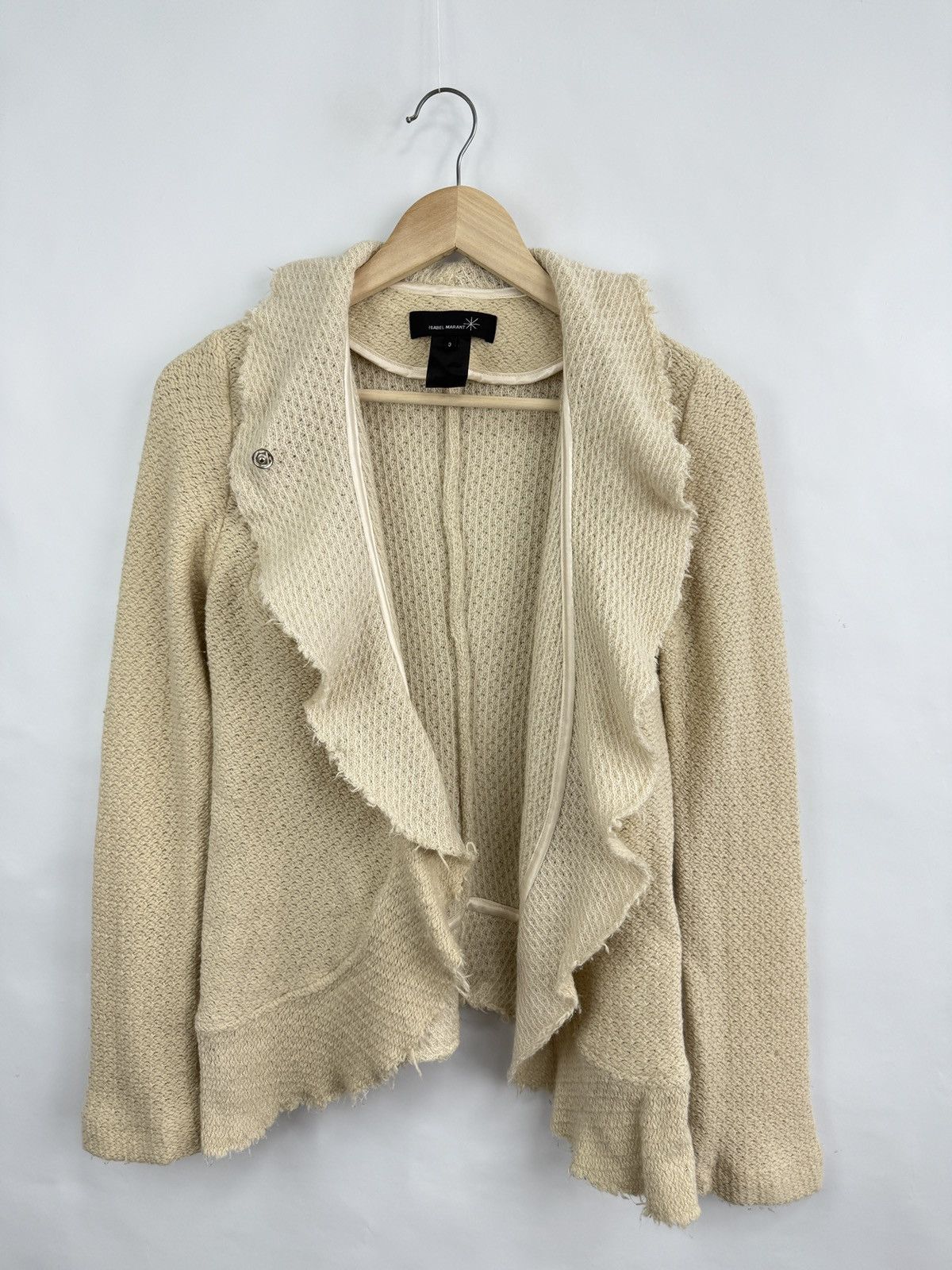 Isabel Marant 🇫🇷 Isabel Marant Cardigan Sweater Made in France Rare Retro Size S / US 4 / IT 40 - 3 Thumbnail