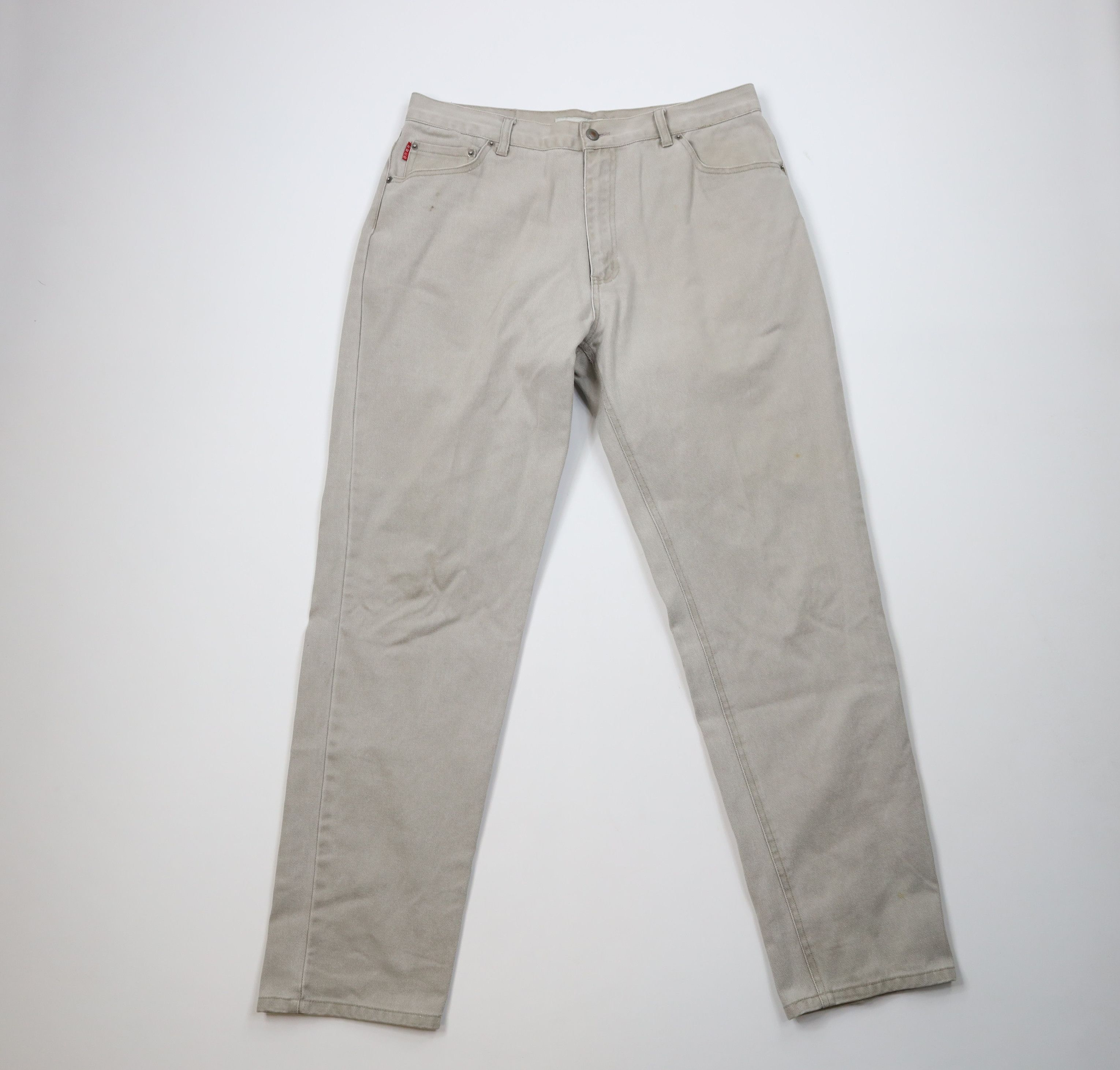 Vintage Vintage 90s Streetwear Relaxed Fit Denim Jeans Gray Cotton Size US 34 / EU 50 - 1 Thumbnail