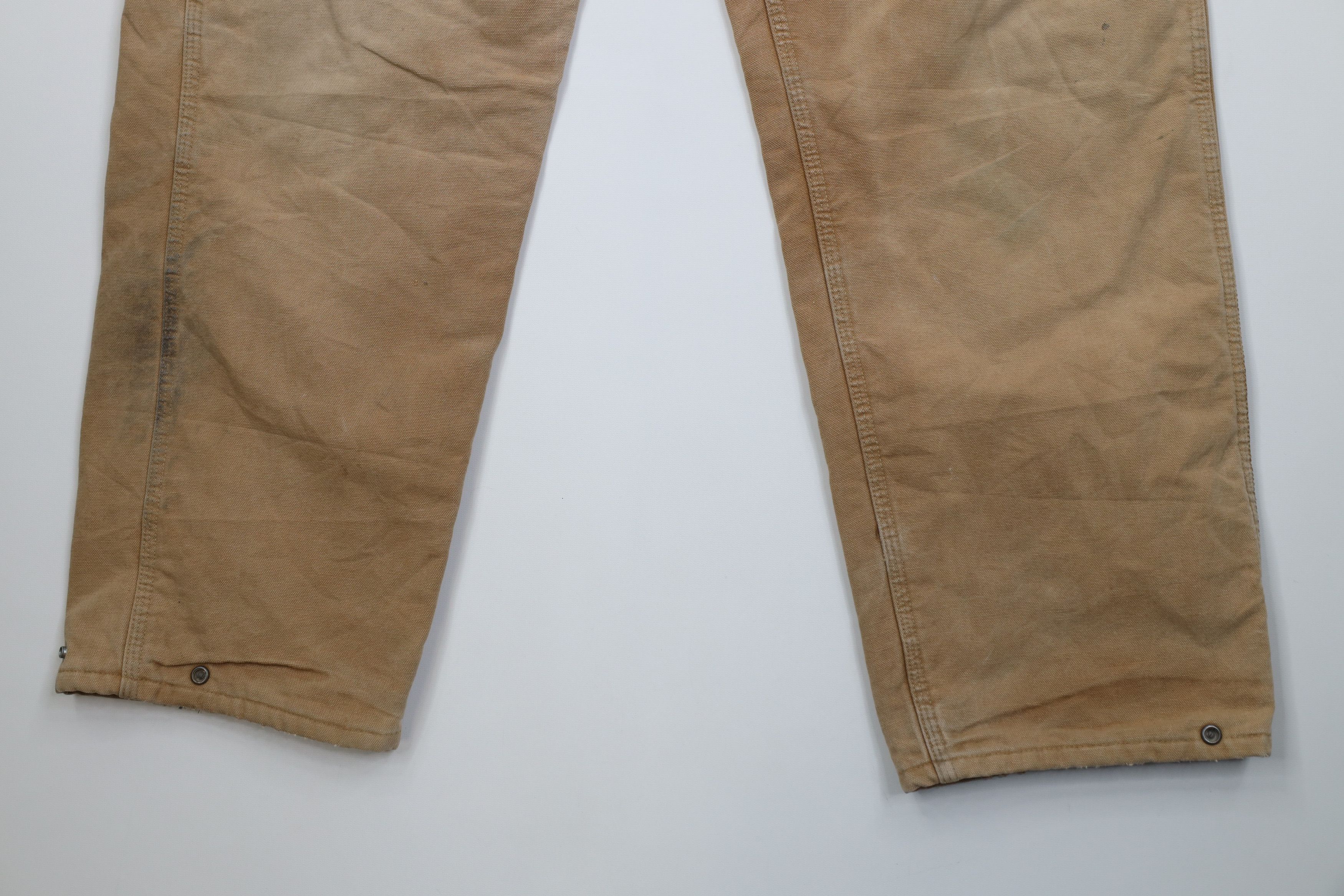 Carhartt Vintage 80s Carhartt Quilted Canvas Wide Leg Pants USA Size US 40 / EU 56 - 5 Thumbnail