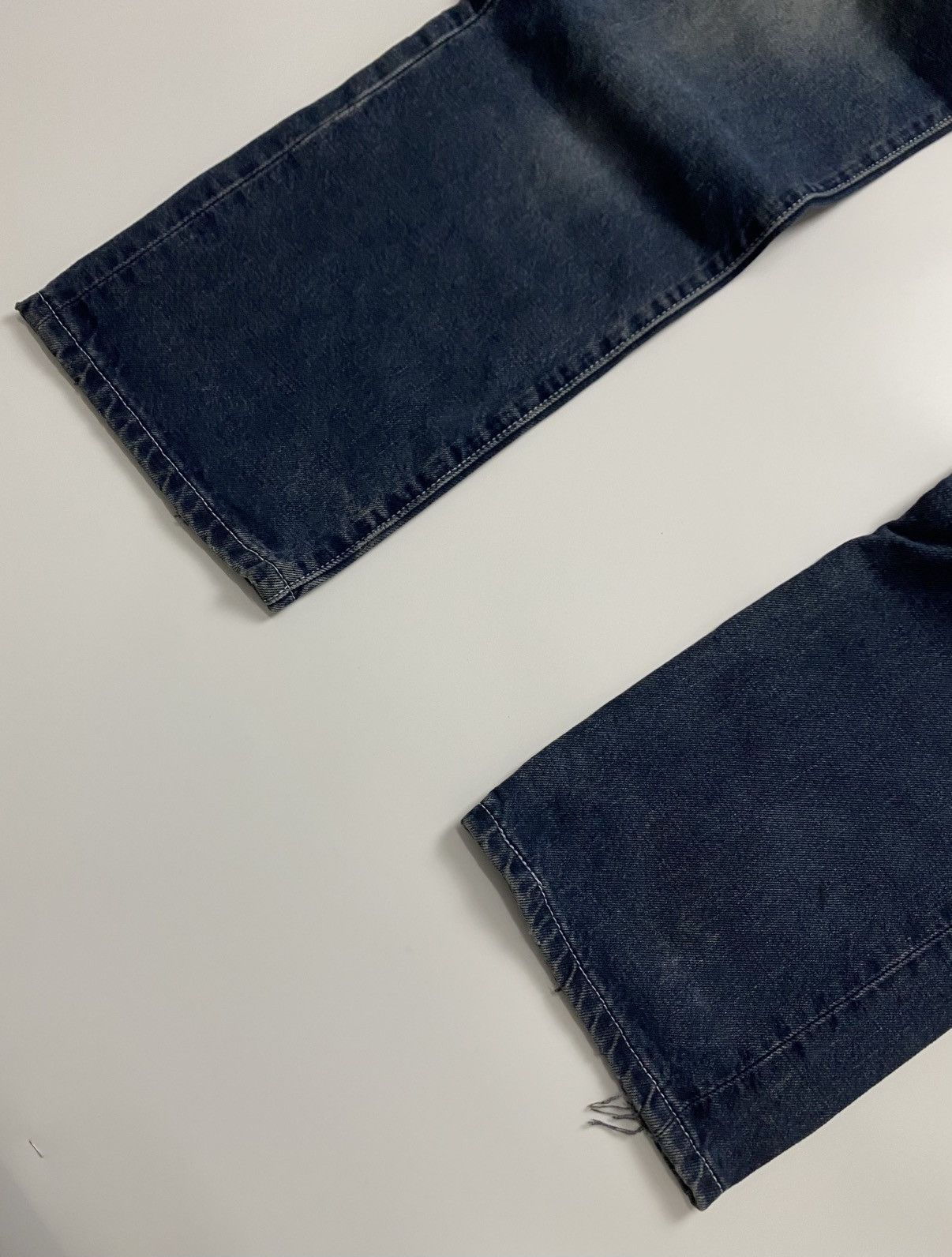 Levi's Levis 501 Straight Cut Blue jeans denim W32 Size US 33 - 3 Thumbnail