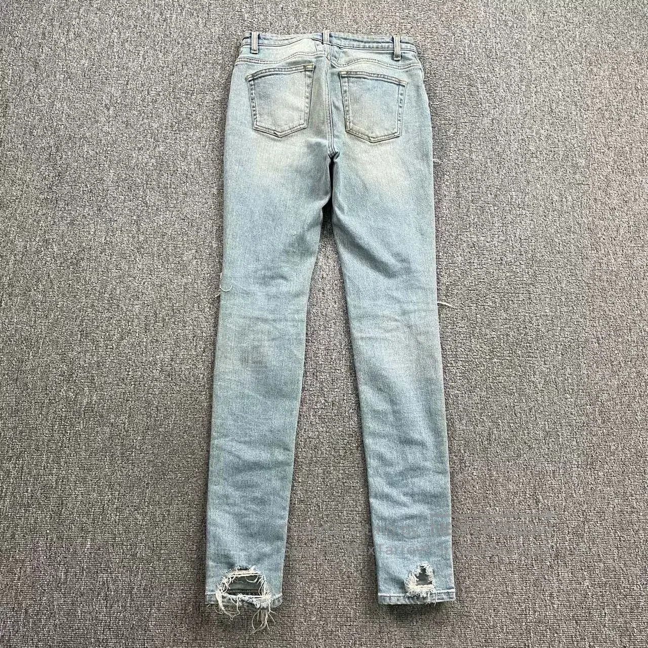 Saint Laurent Paris saint laurent distressed denim pants. Size US 38 / EU 54 - 3 Thumbnail