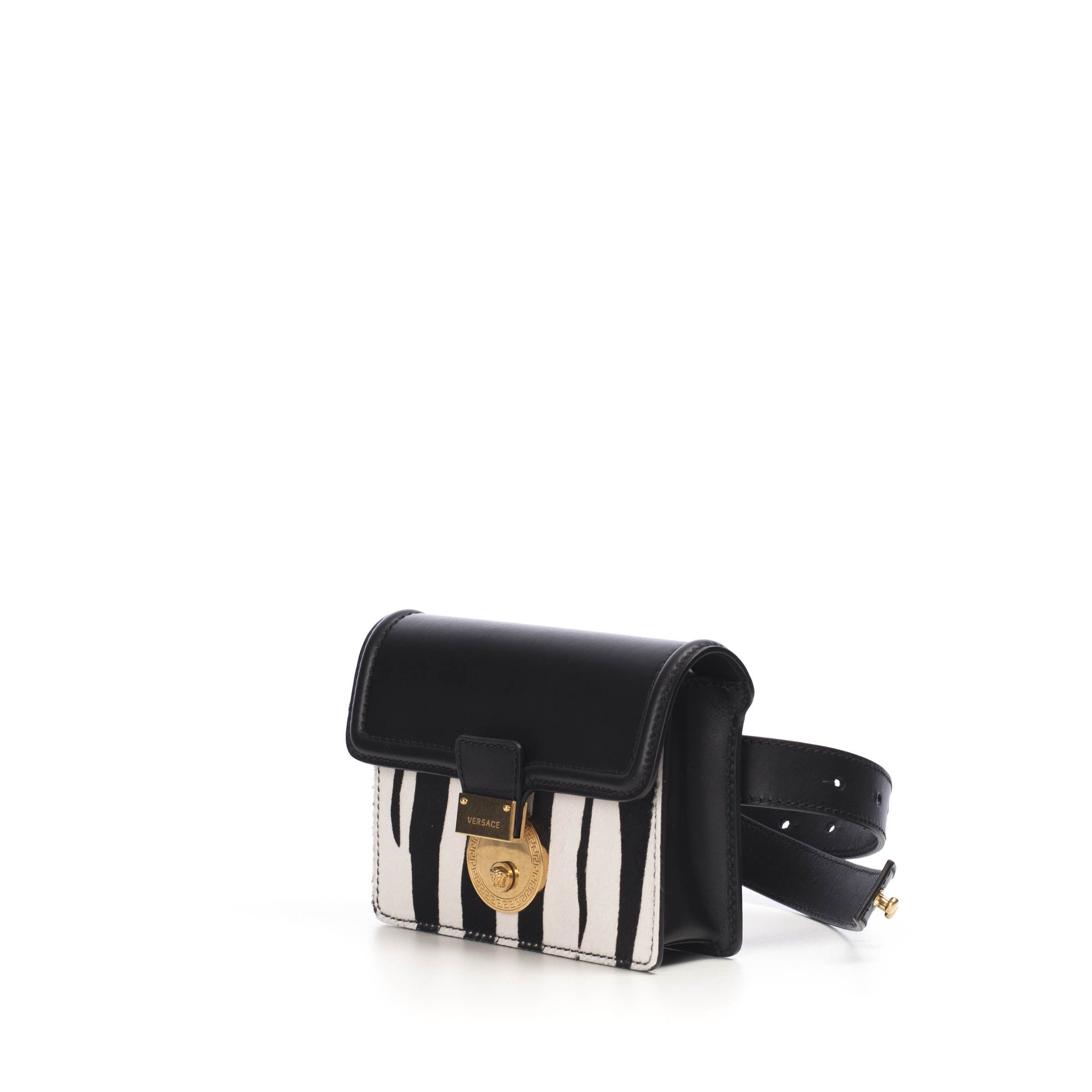 Versace Zebra Motif V-Adiona Belt Bag Size ONE SIZE - 2 Thumbnail