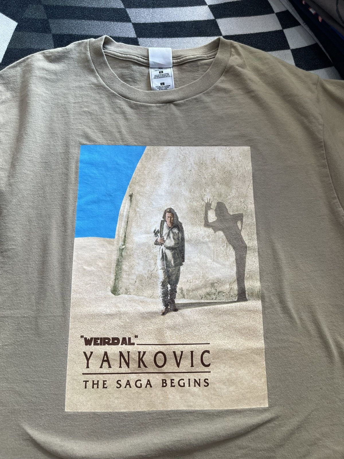 Band Tees VTG Weird Al Yankovic 'The Saga Begins' Star Wars Parody Tee Size US L / EU 52-54 / 3 - 2 Thumbnail