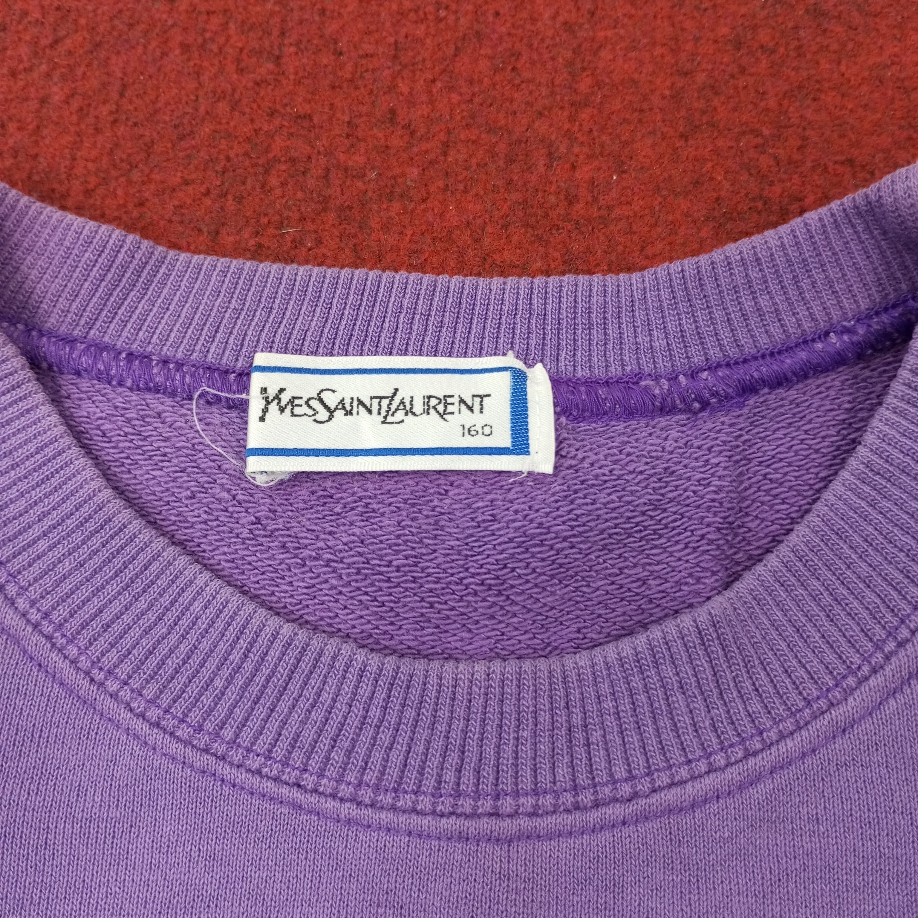 Vintage × Yves Saint Laurent Yves Saint Laurent YSL Fashion Style Sweatshirt c222n11 Size US L / EU 52-54 / 3 - 5 Thumbnail