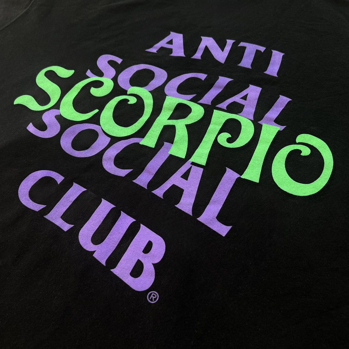 Anti Social Social Club 🖤 ASSC SCORPIO HOODIE - ASTROLOGY ZODIAC COLLECTION 2021 Size US XL / EU 56 / 4 - 17 Thumbnail