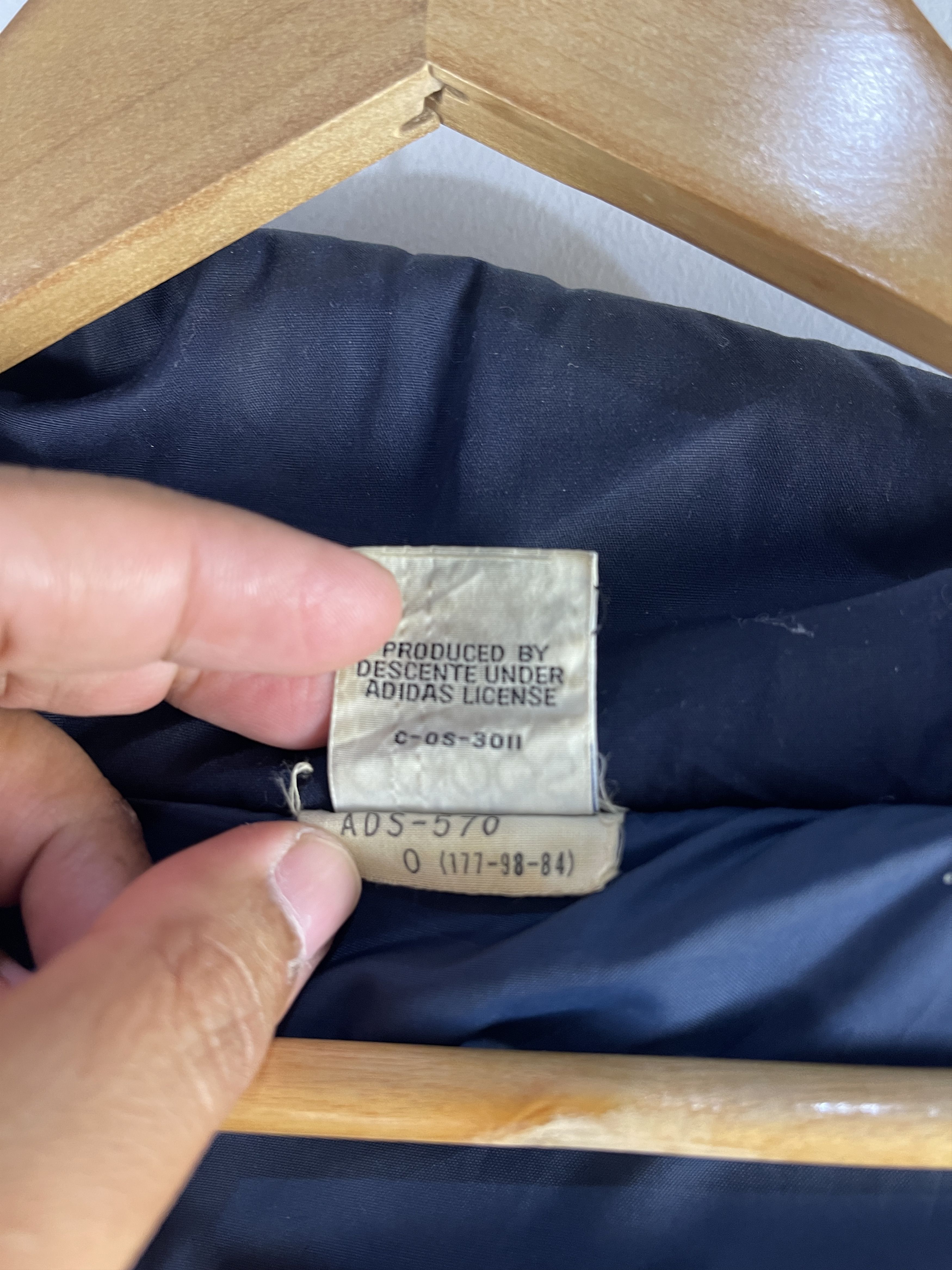 Adidas Vintage Adidas Trefoil Three Striped W.Germany Jacket Size US M / EU 48-50 / 2 - 13 Thumbnail
