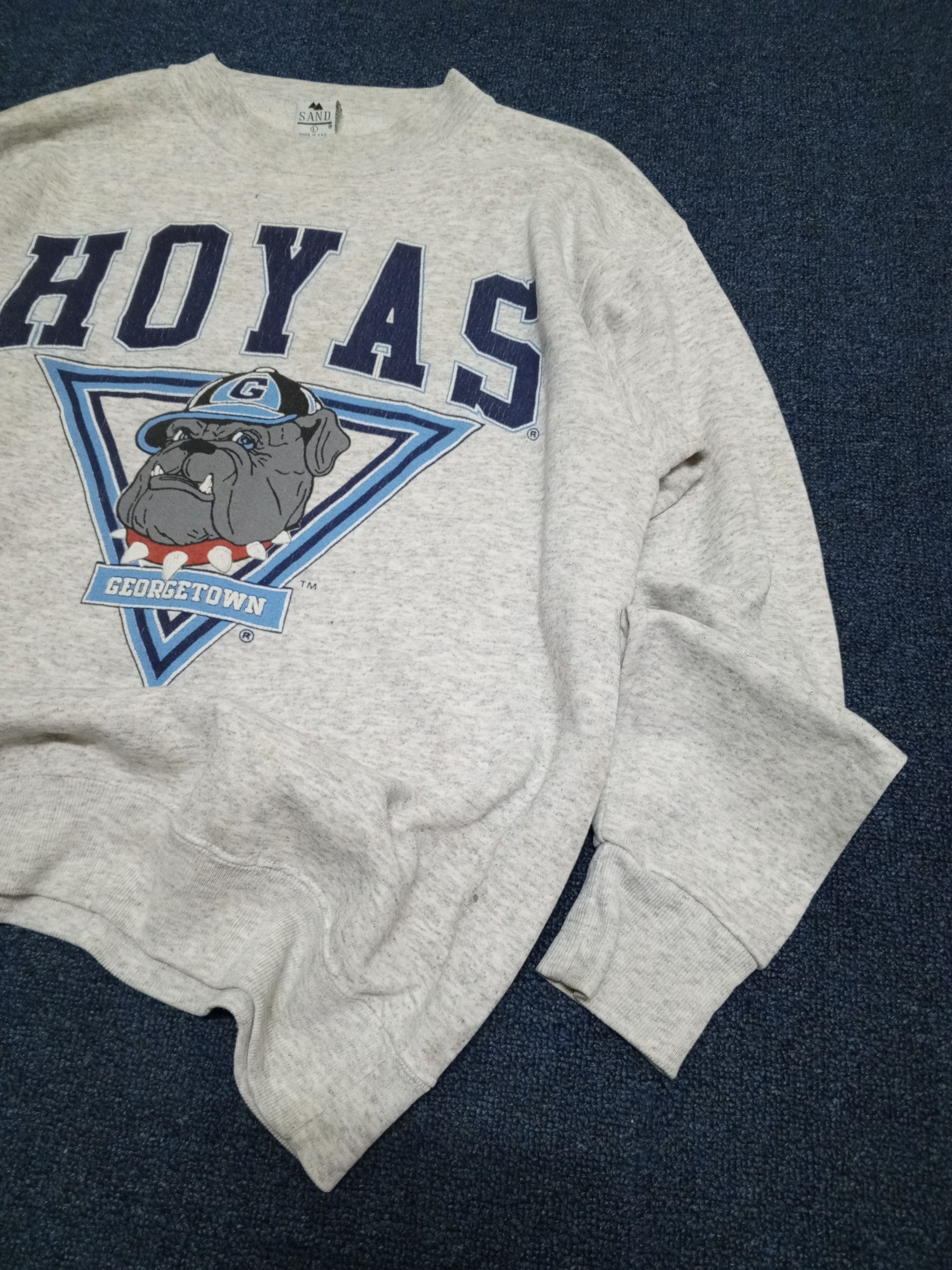 Vintage Vtg 9Os hoyas Georgetown Size US L / EU 52-54 / 3 - 4 Thumbnail