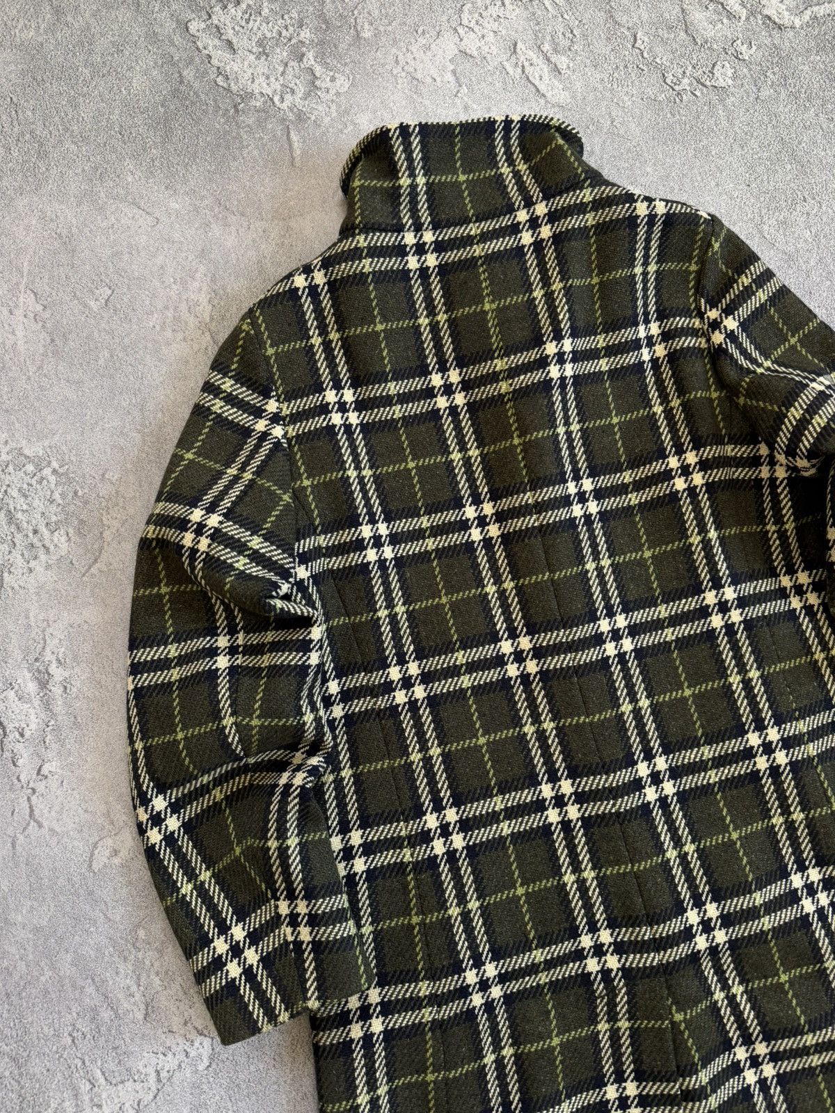 Burberry × Burberry Prorsum Burberry London UK8/US6 nova check coat jacket button up Size S / US 4 / IT 40 - 15 Thumbnail