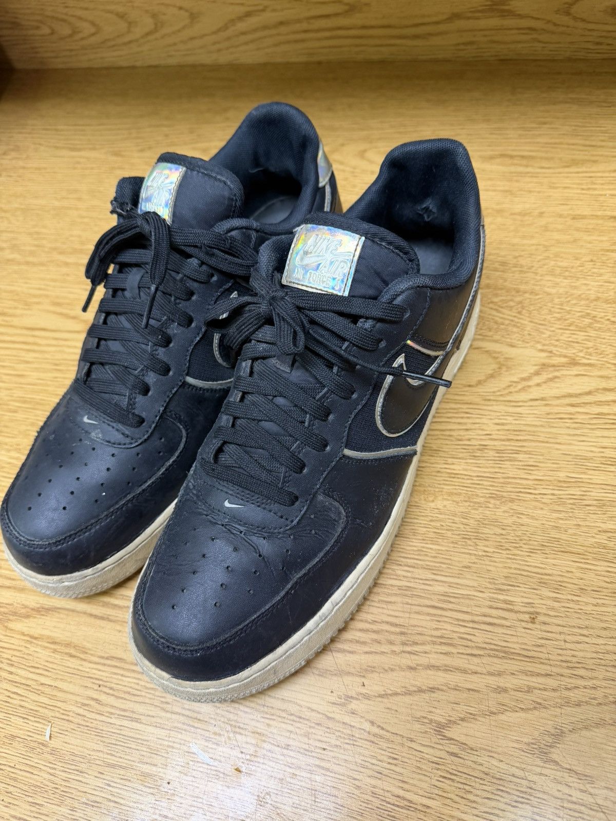 Nike Nike AF1 Iridescent Pearl Reflective size 10.5 Size US 10.5 / EU 43-44 - 1 Thumbnail