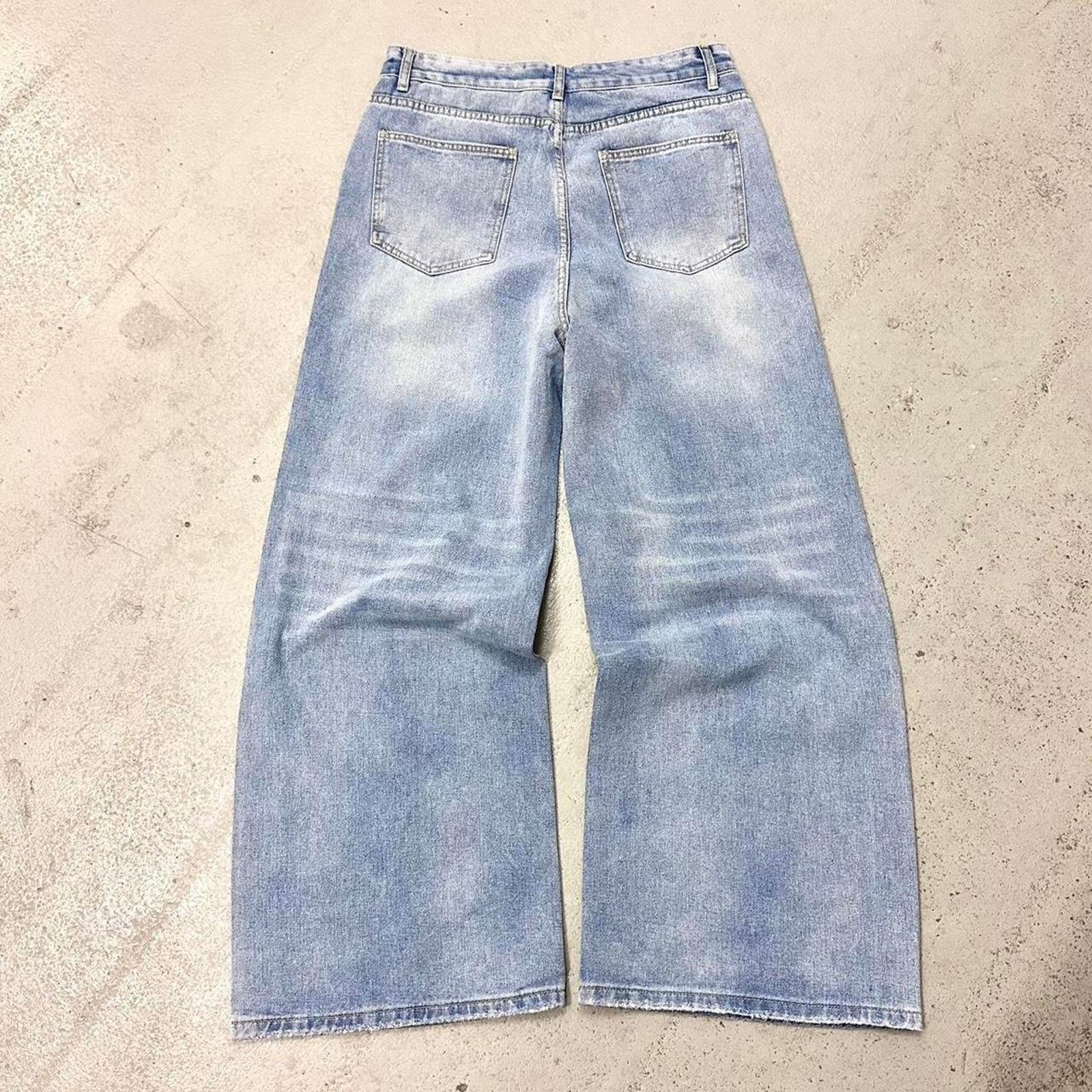 Other LIGHT BLUE WIDE WEG BAGGY DENIM 32 WAIST Size US 32 / EU 48 - 2 Thumbnail