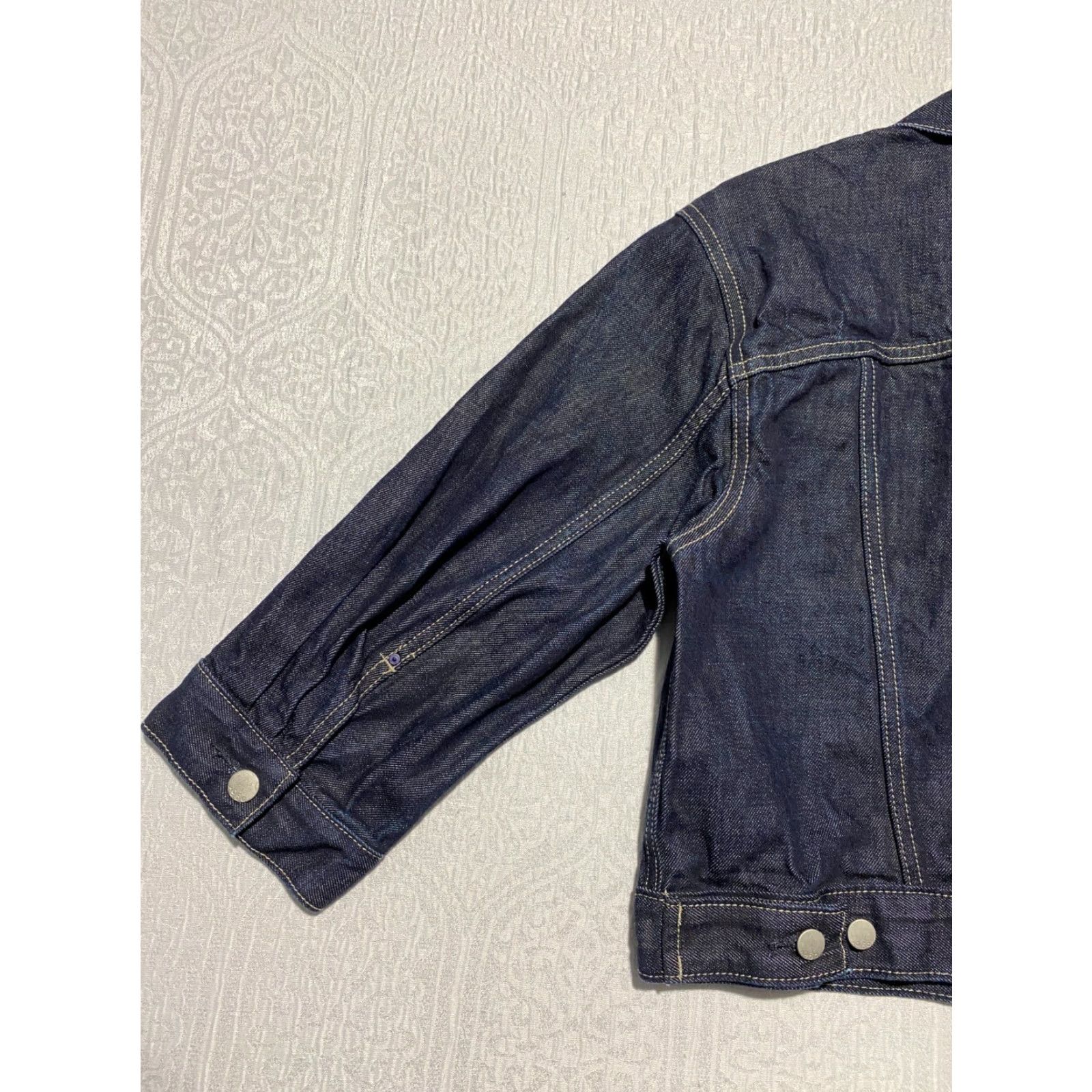 Gap Gap Denim Jacket Women's Size S 100% Cotton Blue Jean 3/4 Sleeve 1969 Size 28" / US 6 / IT 42 - 8 Thumbnail