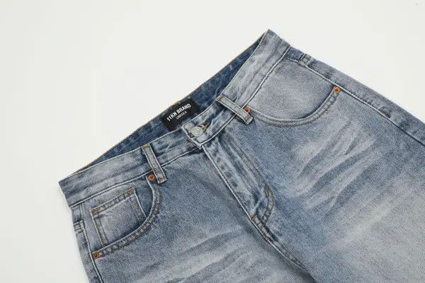 Vintage American men's retro cleanfit slim casual loose flared jeans Size US 32 / EU 48 - 3 Thumbnail