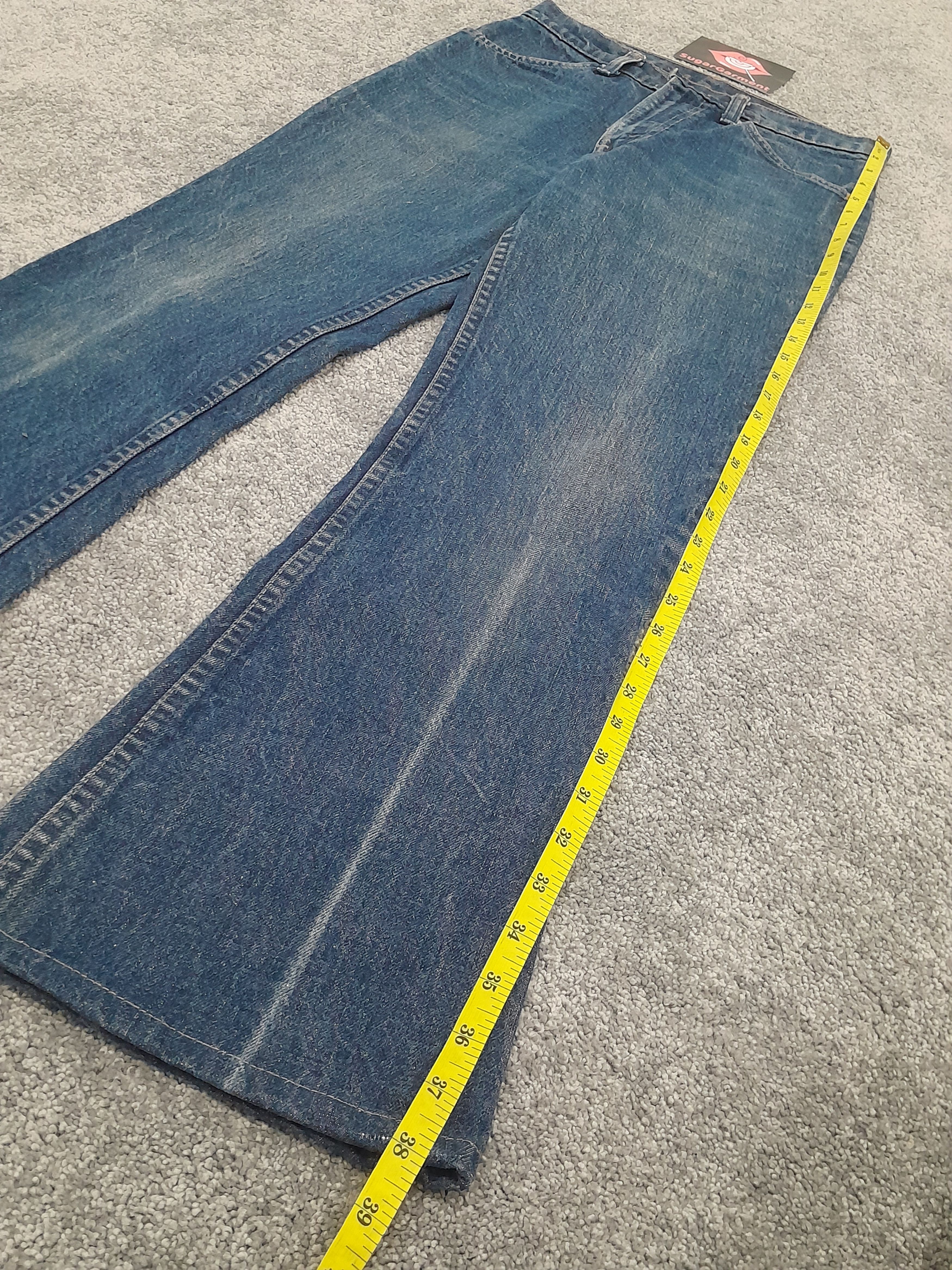 Levi's Levis 646 Bell Bottom Flare Bootcut Orange Tab TALON Jeans Size US 28 / EU 44 - 6 Thumbnail
