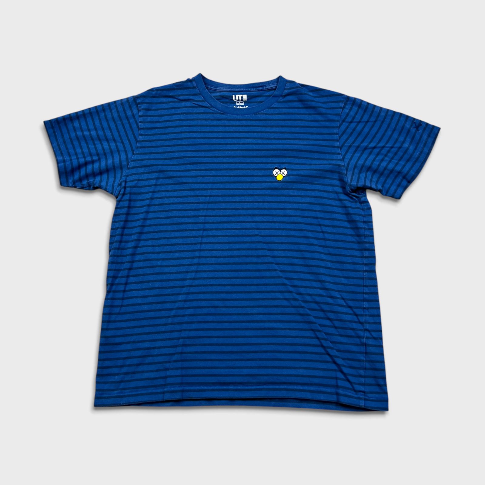 Kaws × Uniqlo KAWS x Uniqlo BFF Striped Tee Large Logo Short Sleeve Tee Size US L / EU 52-54 / 3 - 1 Thumbnail