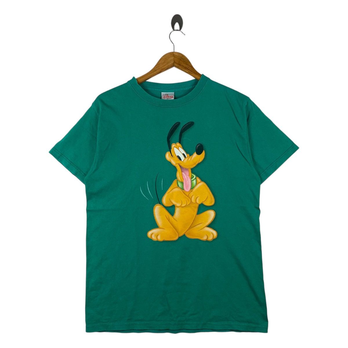 Disney × Vintage Vintage GOOFY DISNEY Cartoon Disneyland Big Logo T-Shirt Size US M / EU 48-50 / 2 - 1 Thumbnail
