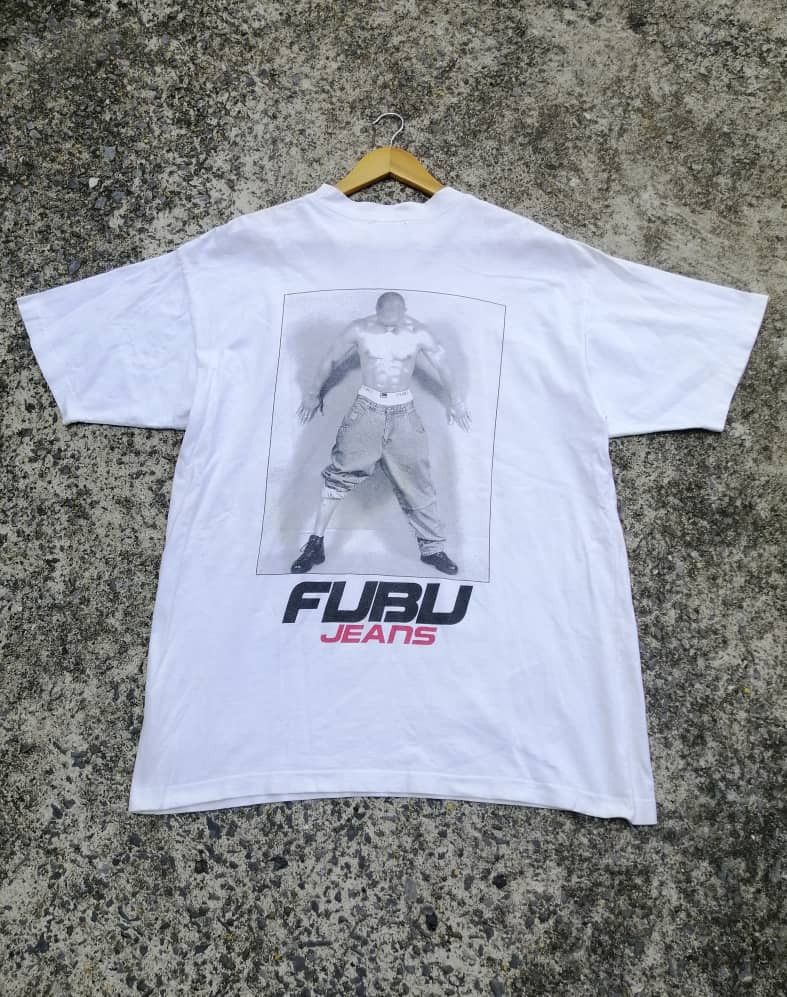 Fubu × Vintage Vintage Fubu Jeans Photo Tee Size US L / EU 52-54 / 3 - 1 Thumbnail