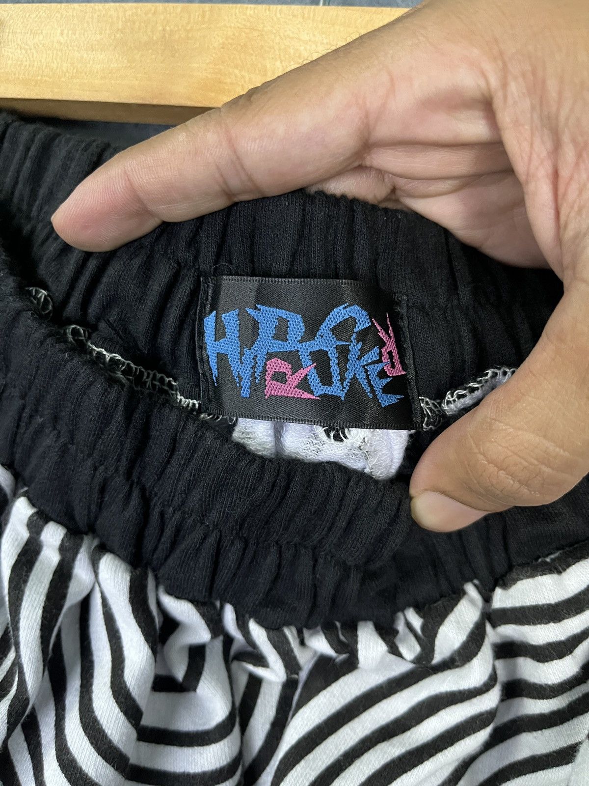 Japanese Brand Hiprocker Monster Alien All Over Print Drop Crotch Pants Size US 31 - 9 Thumbnail