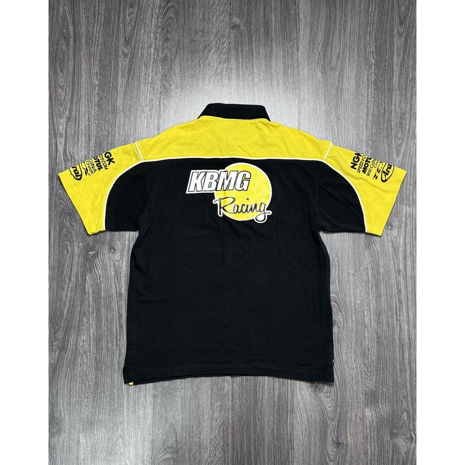 Dunlop 90s Vintage Racing Polo Shirt Dunlop F-1 Size US M / EU 48-50 / 2 - 7 Thumbnail
