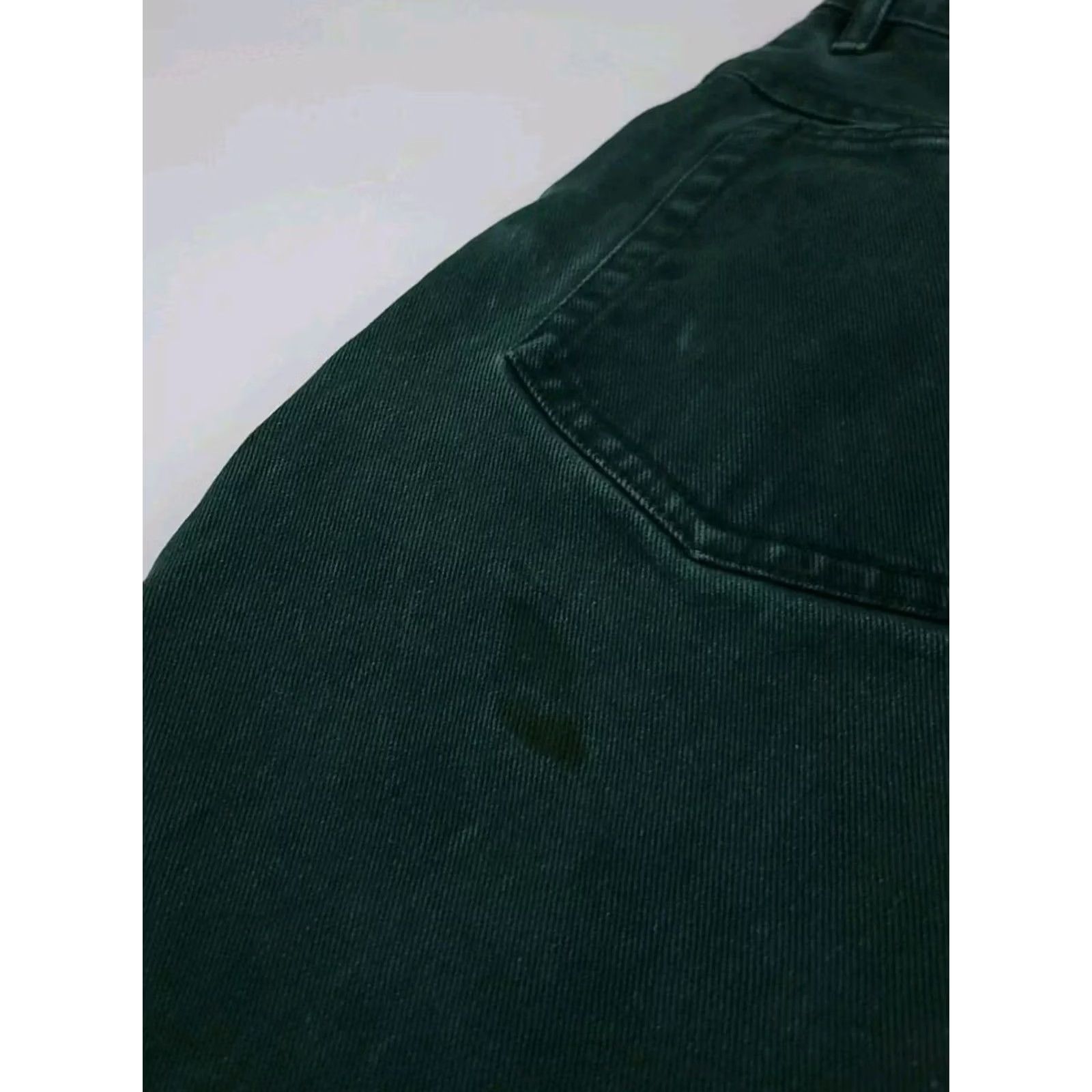 J Brand Vintage Major Damage Denim Jeans Green Brand Vtg 90s Tech Street Wear USA Worn Size US 31 - 5 Thumbnail