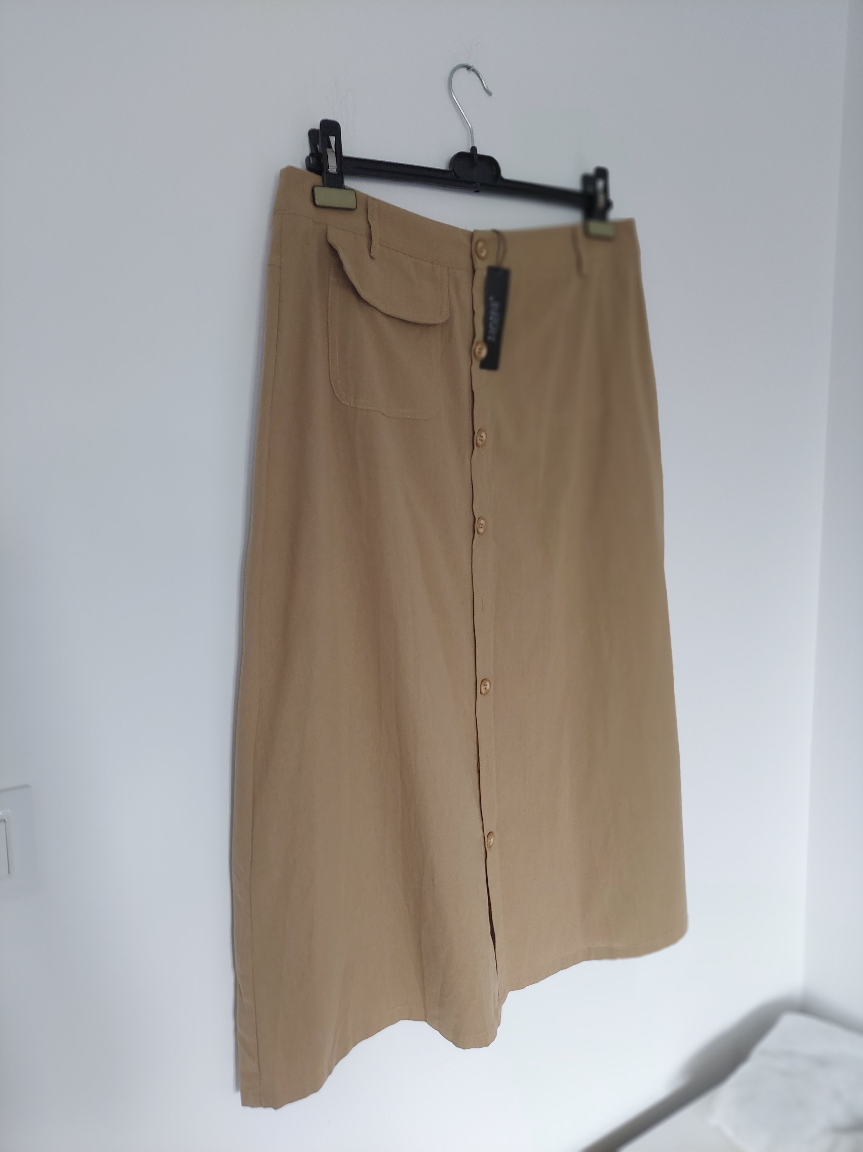 ZAPA Set: Mustard skirt, 44 + Green blouse, 40 Size 32" / US 10 / IT 46 - 4 Thumbnail