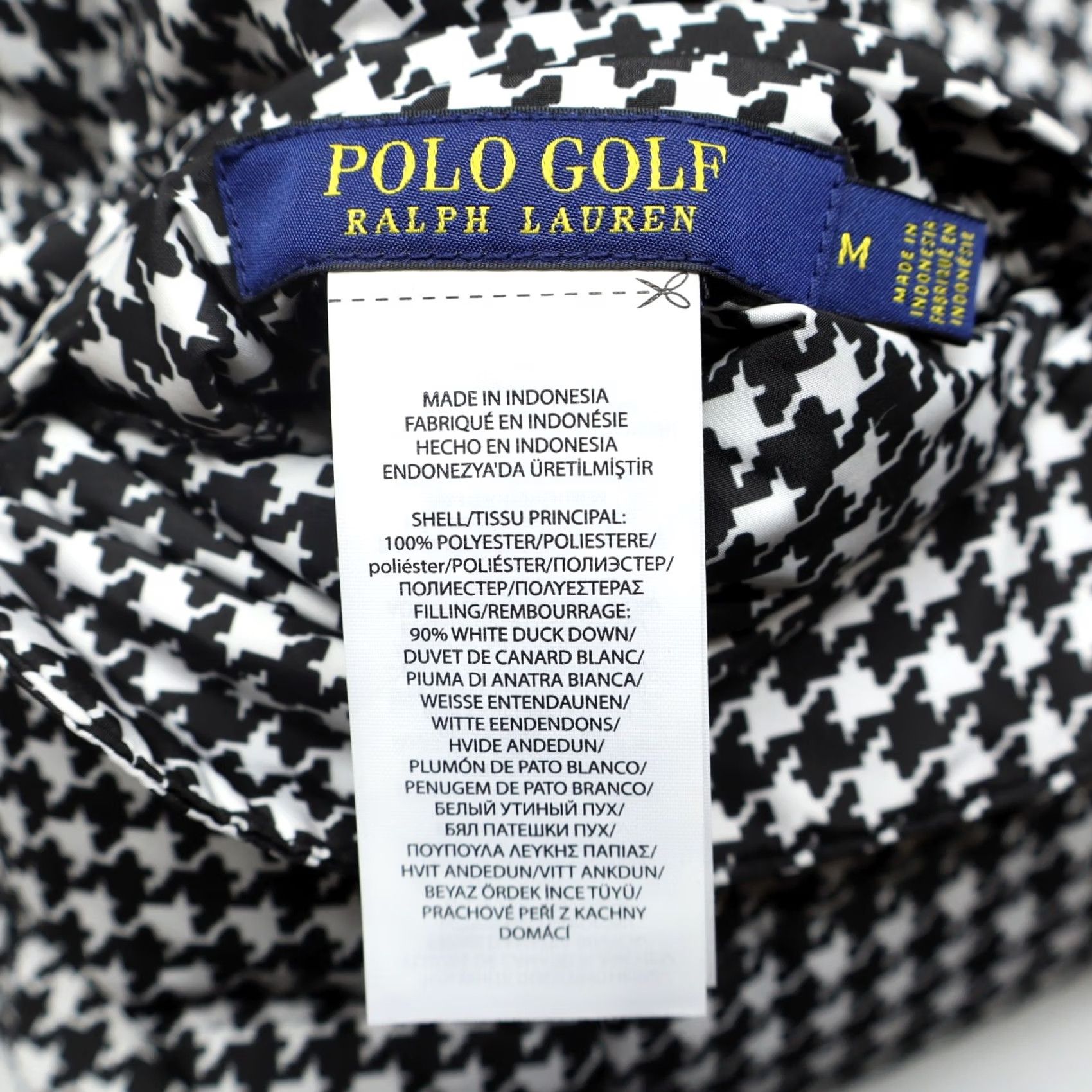 Polo Ralph Lauren Polo Ralph Lauren Women's Reversible Golf Puffer Down Vest Black/White Sz M Size M / US 6-8 / IT 42-44 - 7 Thumbnail