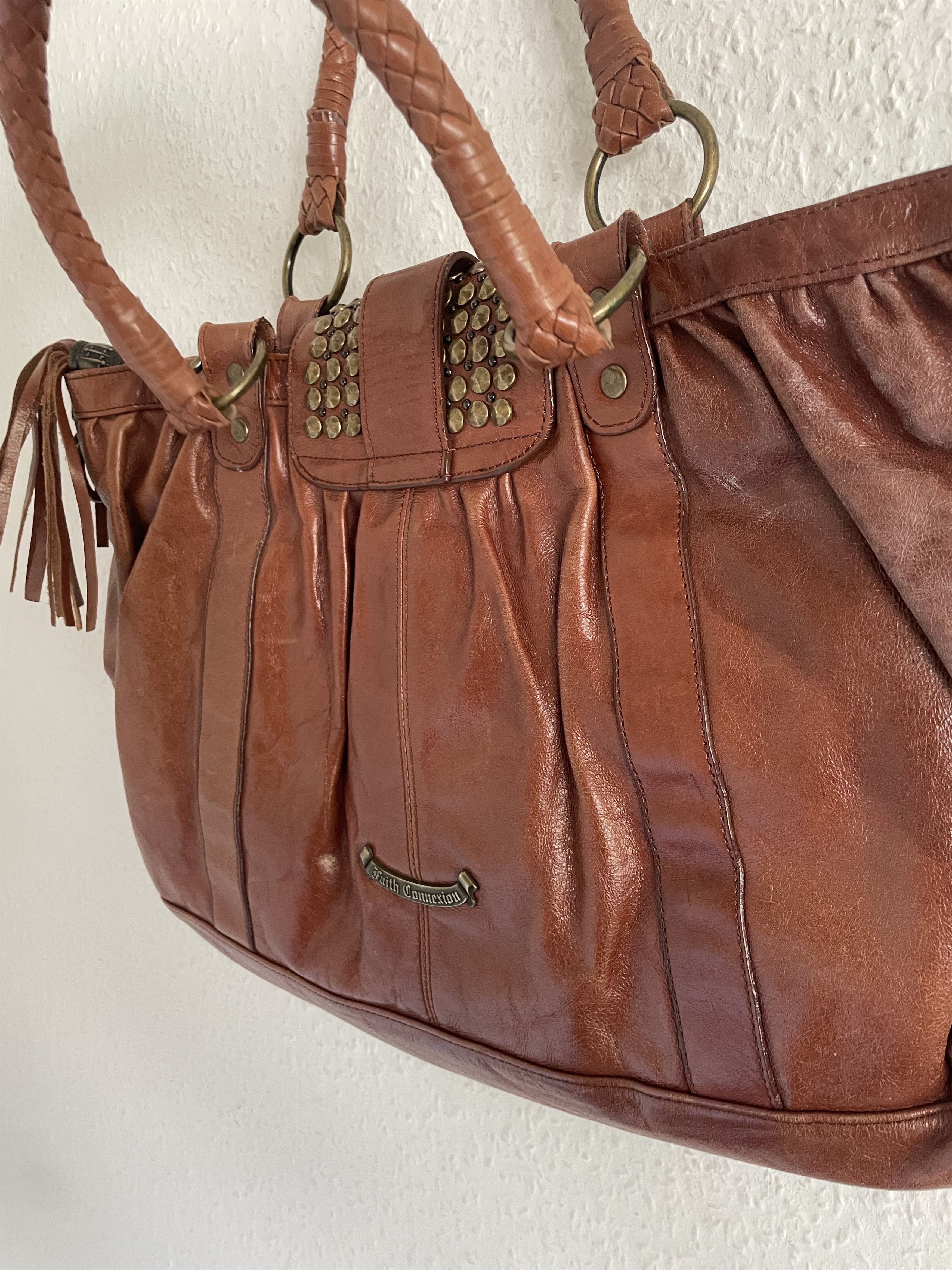 Faith Connexion Leather Handbag Size ONE SIZE - 8 Thumbnail