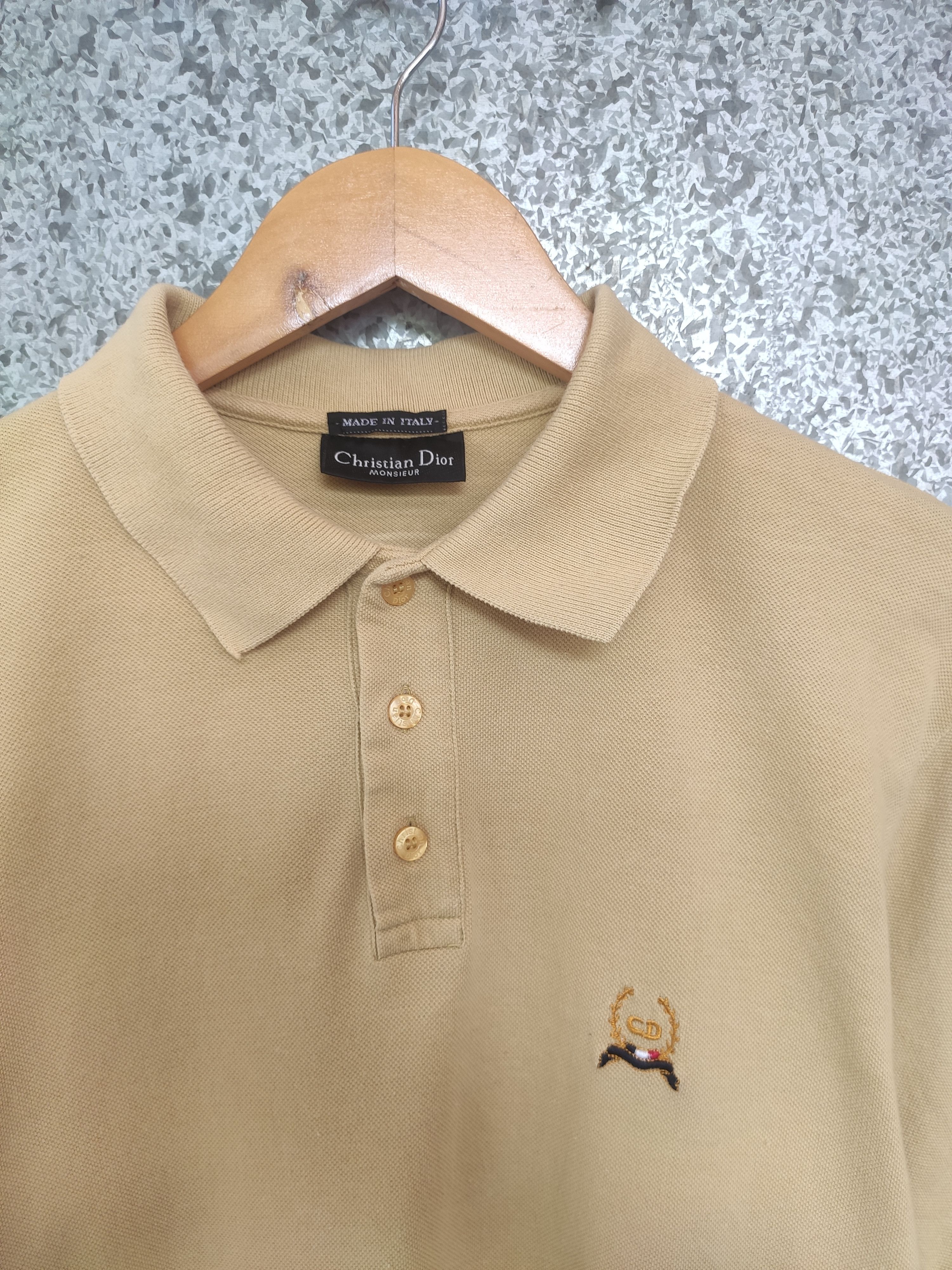 Christian Dior Monsieur 🔥 Vintage Christian Dior Monsieur polo shirt Size US M / EU 48-50 / 2 - 2 Thumbnail