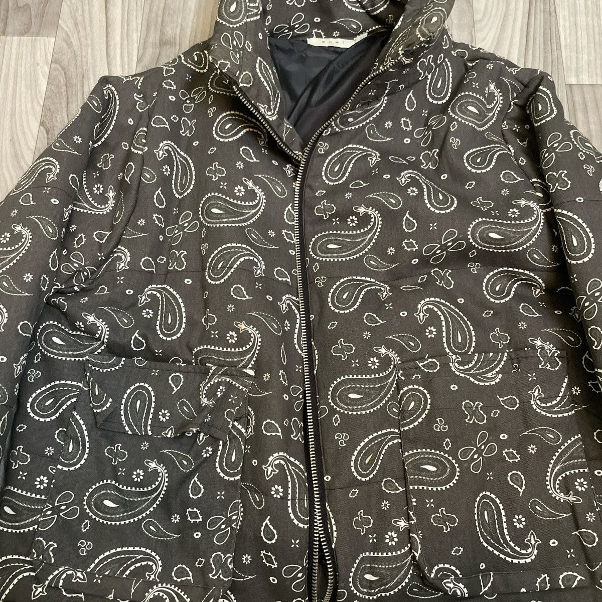 MNML Grey bandana puffer Size US S / EU 44-46 / 1 - 2 Thumbnail