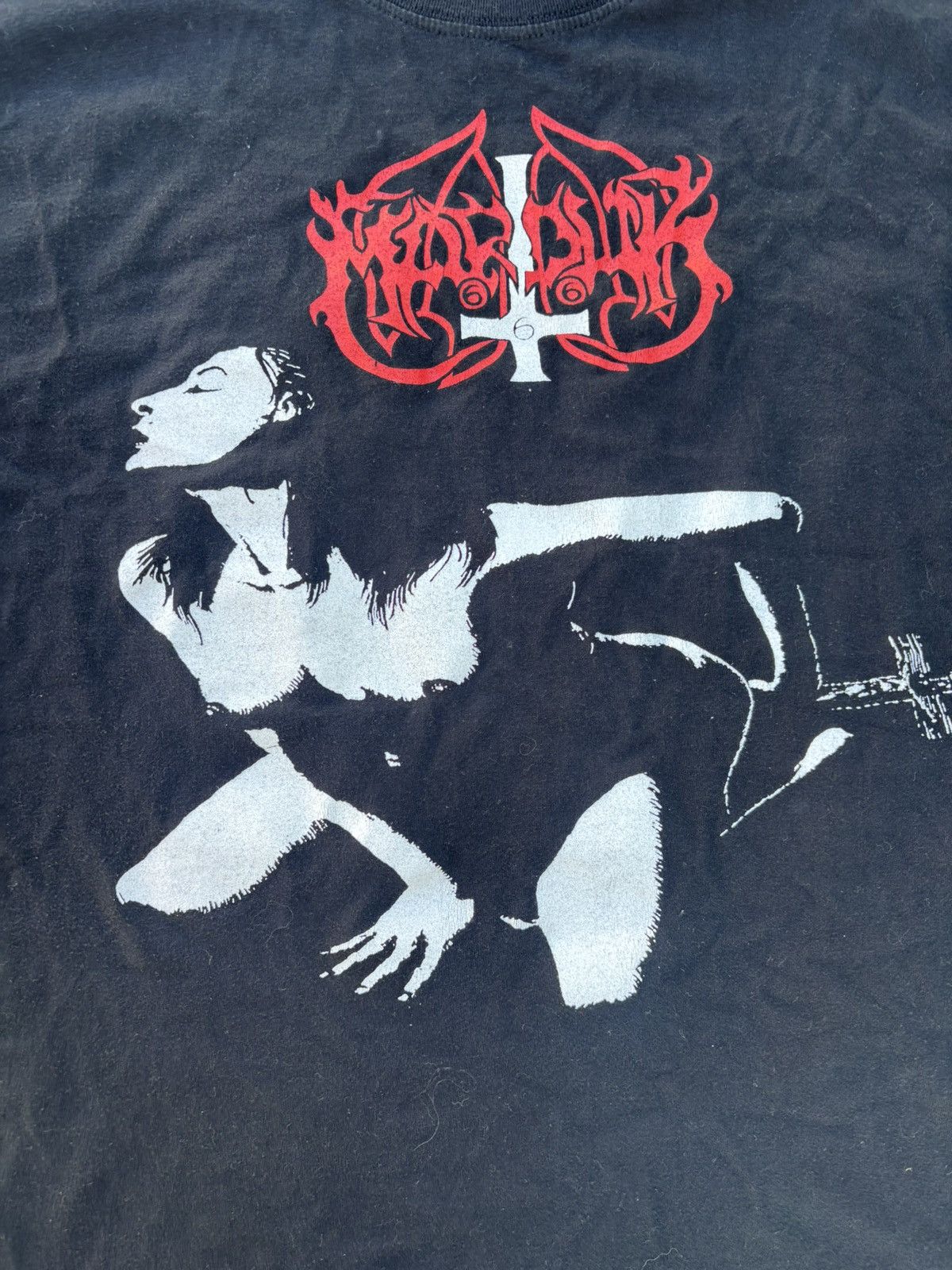 Band Tees Vintage 90s Marduk T Shirt Size US L / EU 52-54 / 3 - 3 Thumbnail