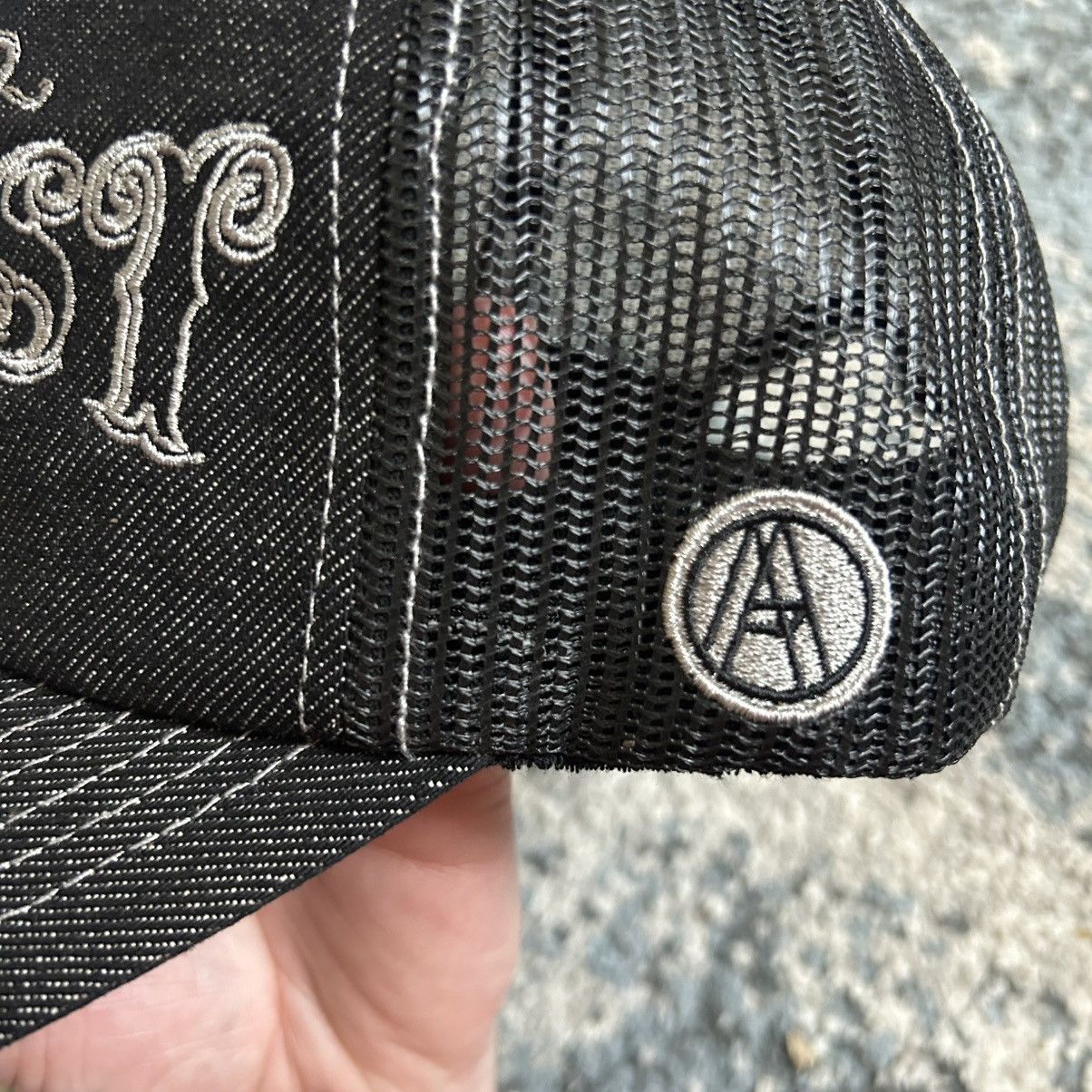 Vintage AGAiNST LAB MALAYSiA TATTOO DENiM TRUCKER CAP iNDiE SLEAZE Size ONE SIZE - 4 Thumbnail