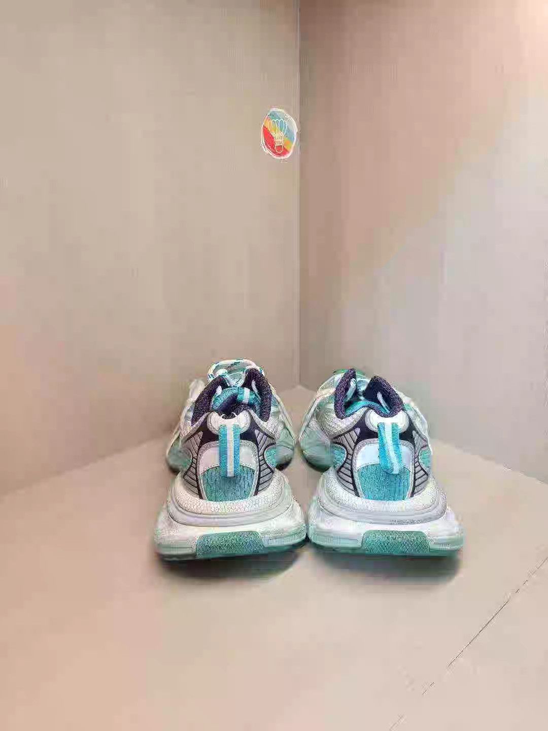 Balenciaga Balenciaga Triple S Grey/Blue K15 Size US 7 / IT 37 - 5 Thumbnail