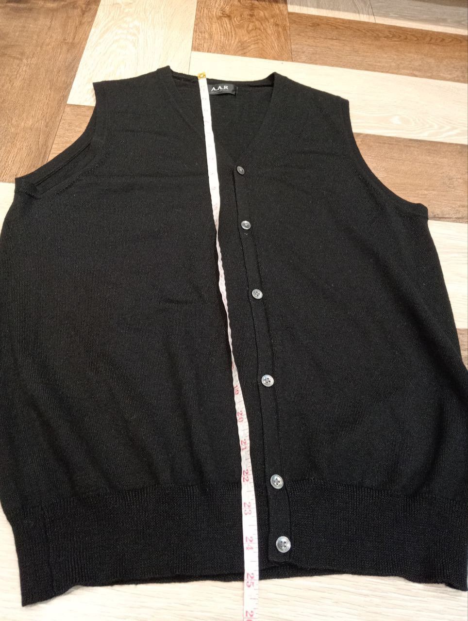 Yohji Yamamoto YOHJI YAMAMOTO A.A.R AGAINST ALL RISKS VEST SWEATER - SIZE M Size US M / EU 48-50 / 2 - 9 Thumbnail