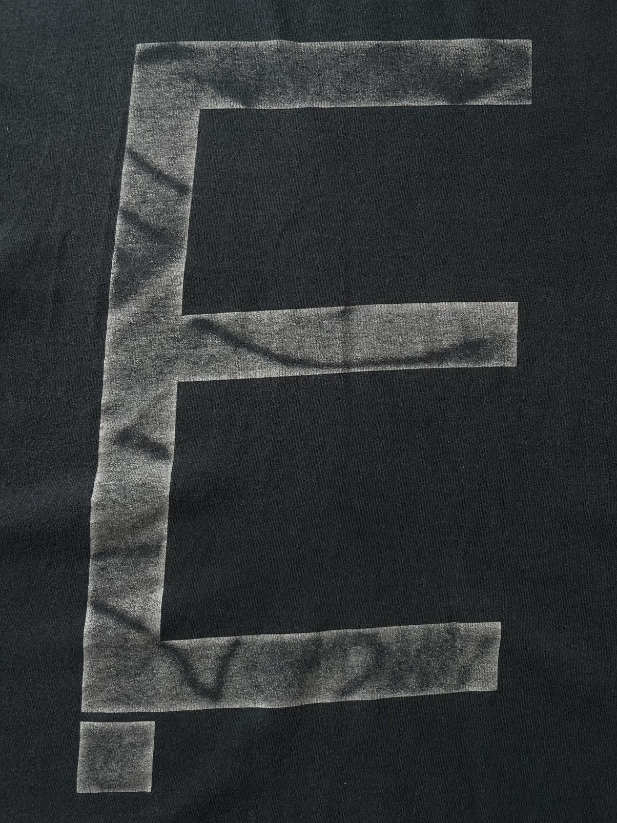 Rap Tees Vintage Eminem 00’s Rap Tees E Logo Black RARE Size US L / EU 52-54 / 3 - 4 Thumbnail