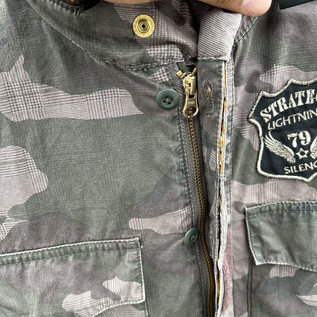 Japanese Brand Vintage Rare PPFM Military Camouflage Jacket Size US M / EU 48-50 / 2 - 10 Thumbnail