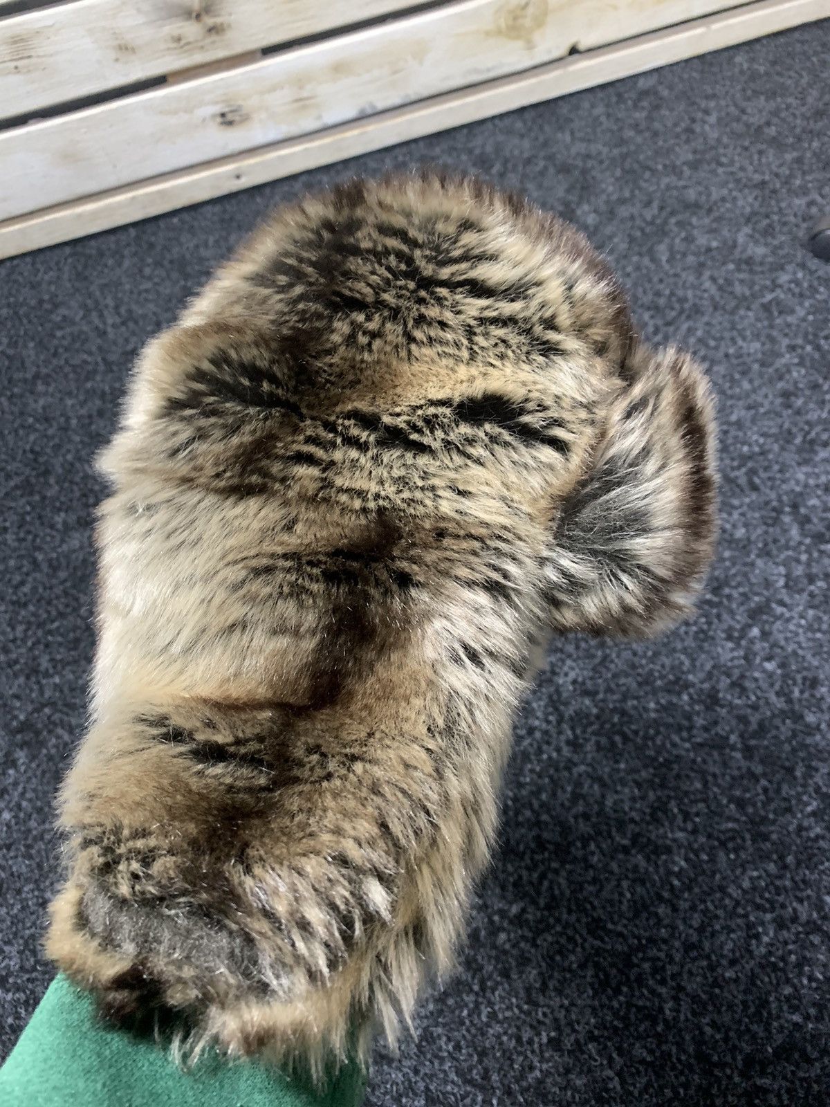 Japanese Brand × Vintage Y2K vintage Fuzzy ushanka trapper /checker hat tyler playboi Size ONE SIZE - 3 Thumbnail