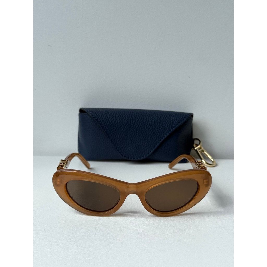 Loewe NEW Loewe LW40156U Cat Eye Sunglasses in Brown Size ONE SIZE - 4 Thumbnail
