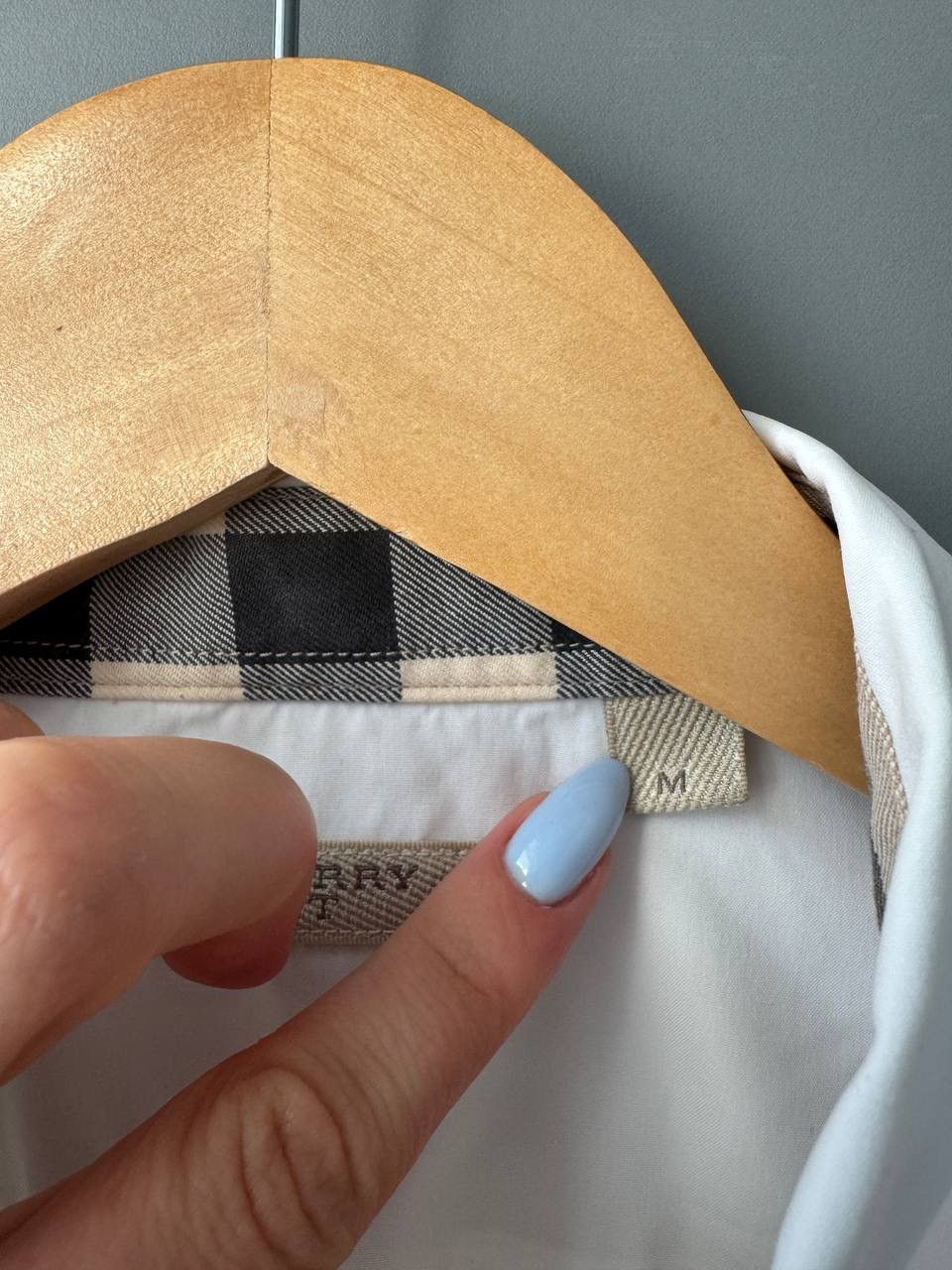 Burberry Burberry Brit White Pocket Short Shirt Size US M / EU 48-50 / 2 - 3 Thumbnail