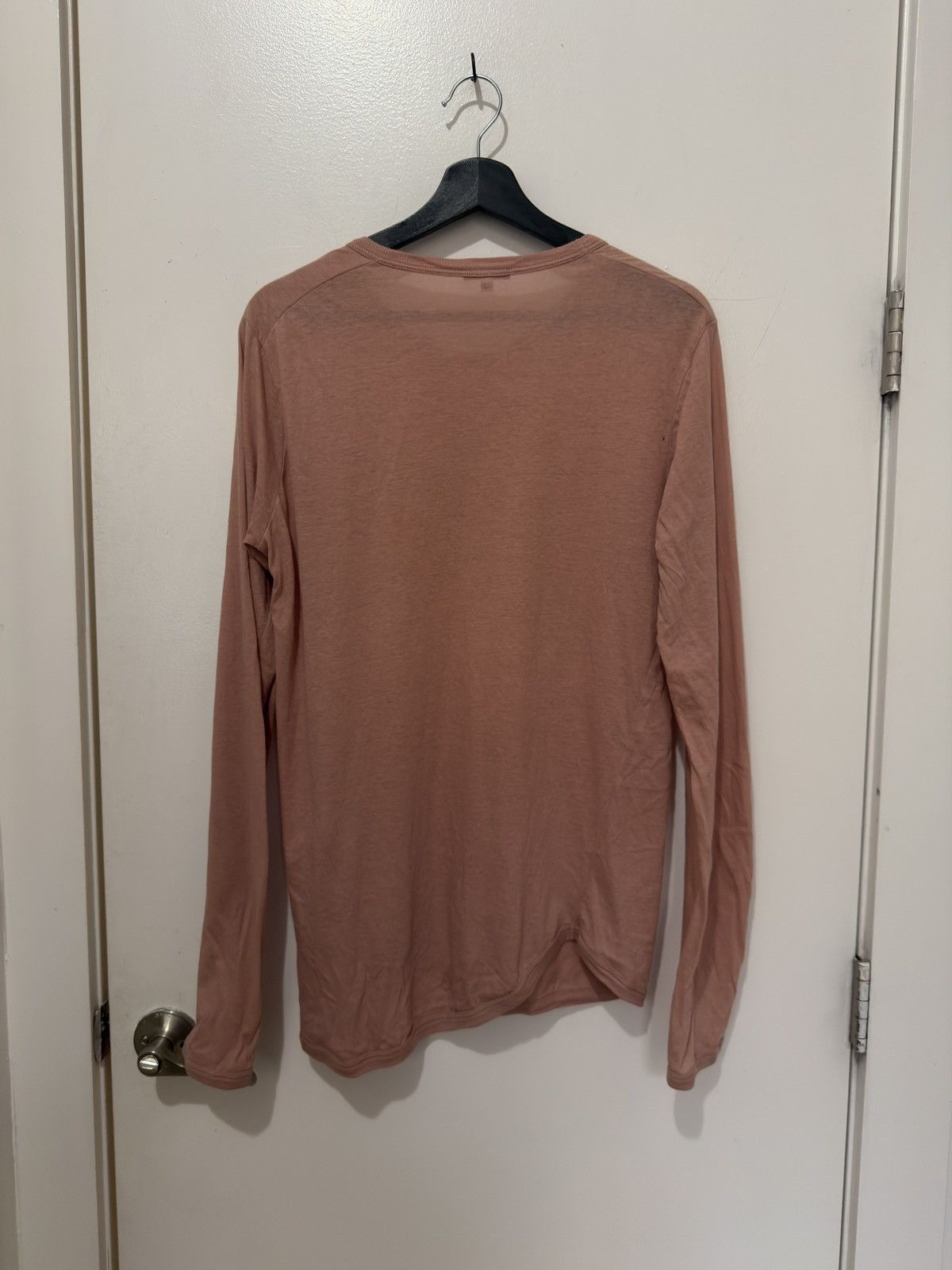 Ann Demeulemeester Pink "What Remains is Future" Longsleeve Size US S / EU 44-46 / 1 - 4 Thumbnail